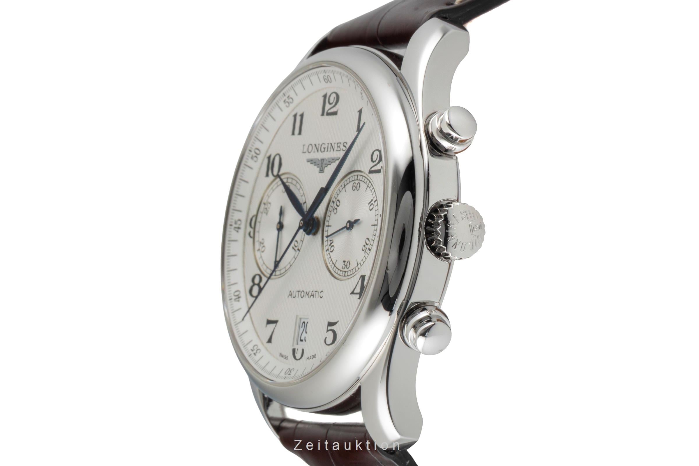 Longines Master Collection Chronograph Stahl Automatik Ref L2.629.4 B&P 2008 [2601498]