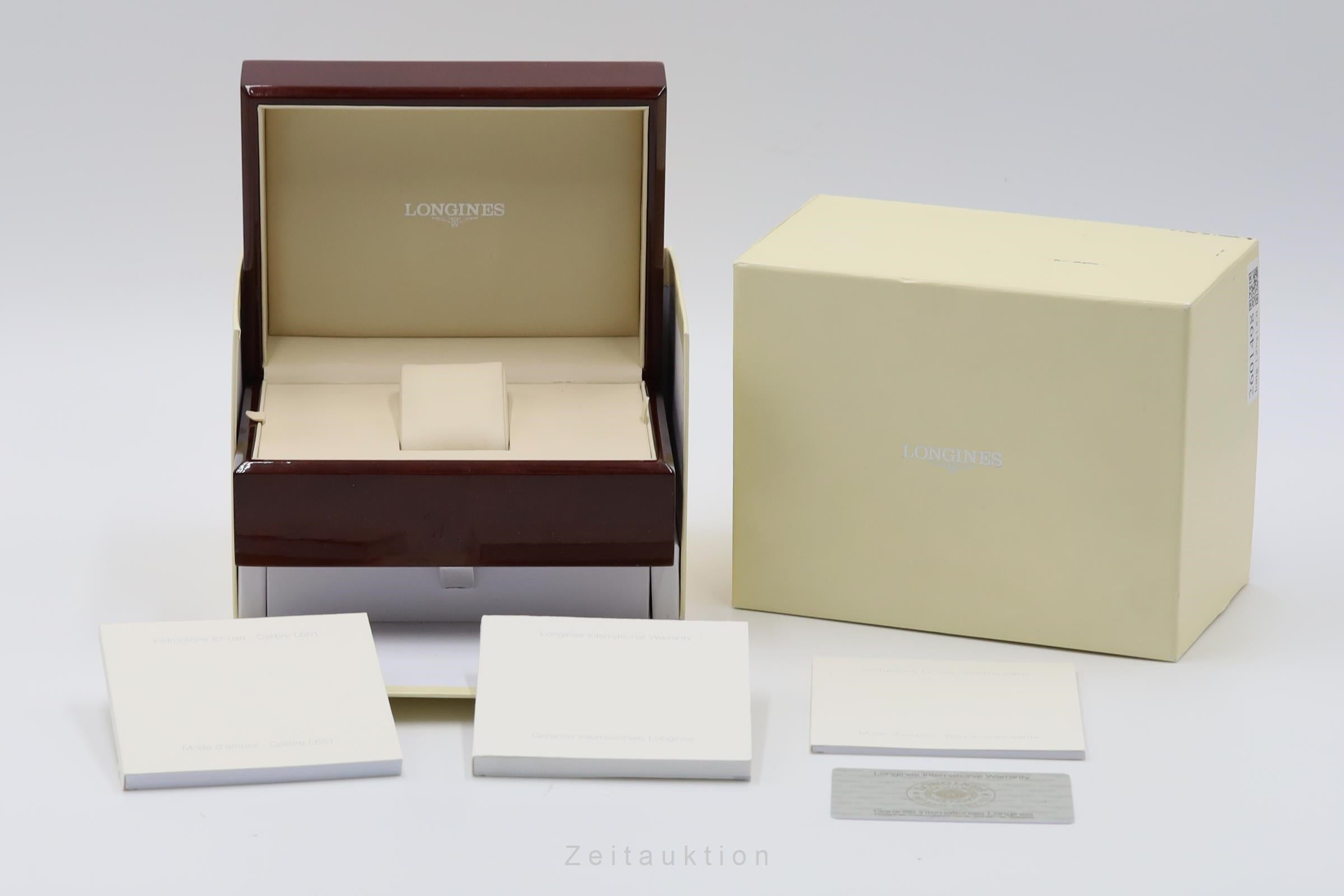 Longines Master Collection Chronograph Stahl Automatik Ref L2.629.4 B&P 2008 [2601498]