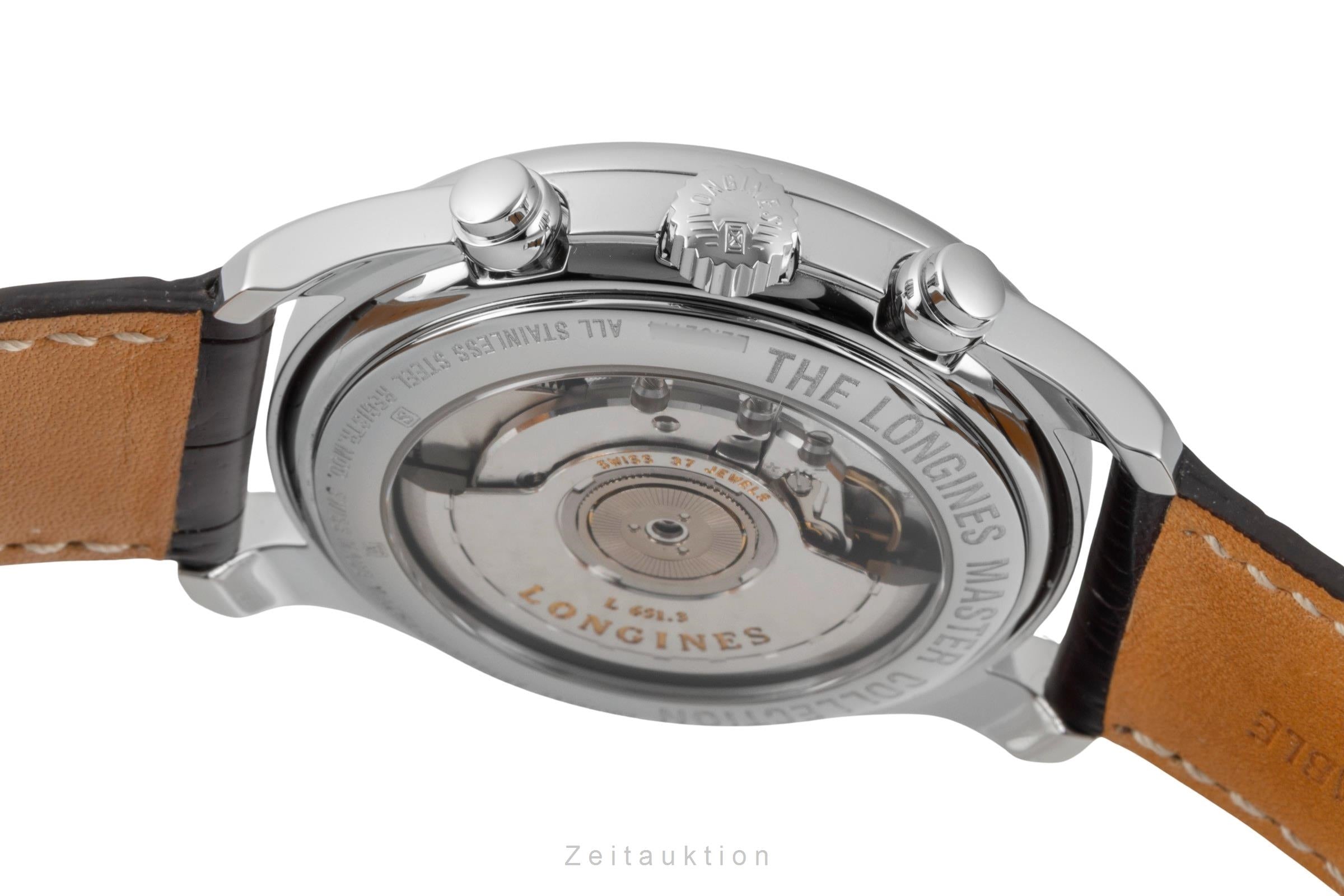 Longines Master Collection Chronograph Stahl Automatik Ref L2.629.4 B&P 2008 [2601498]