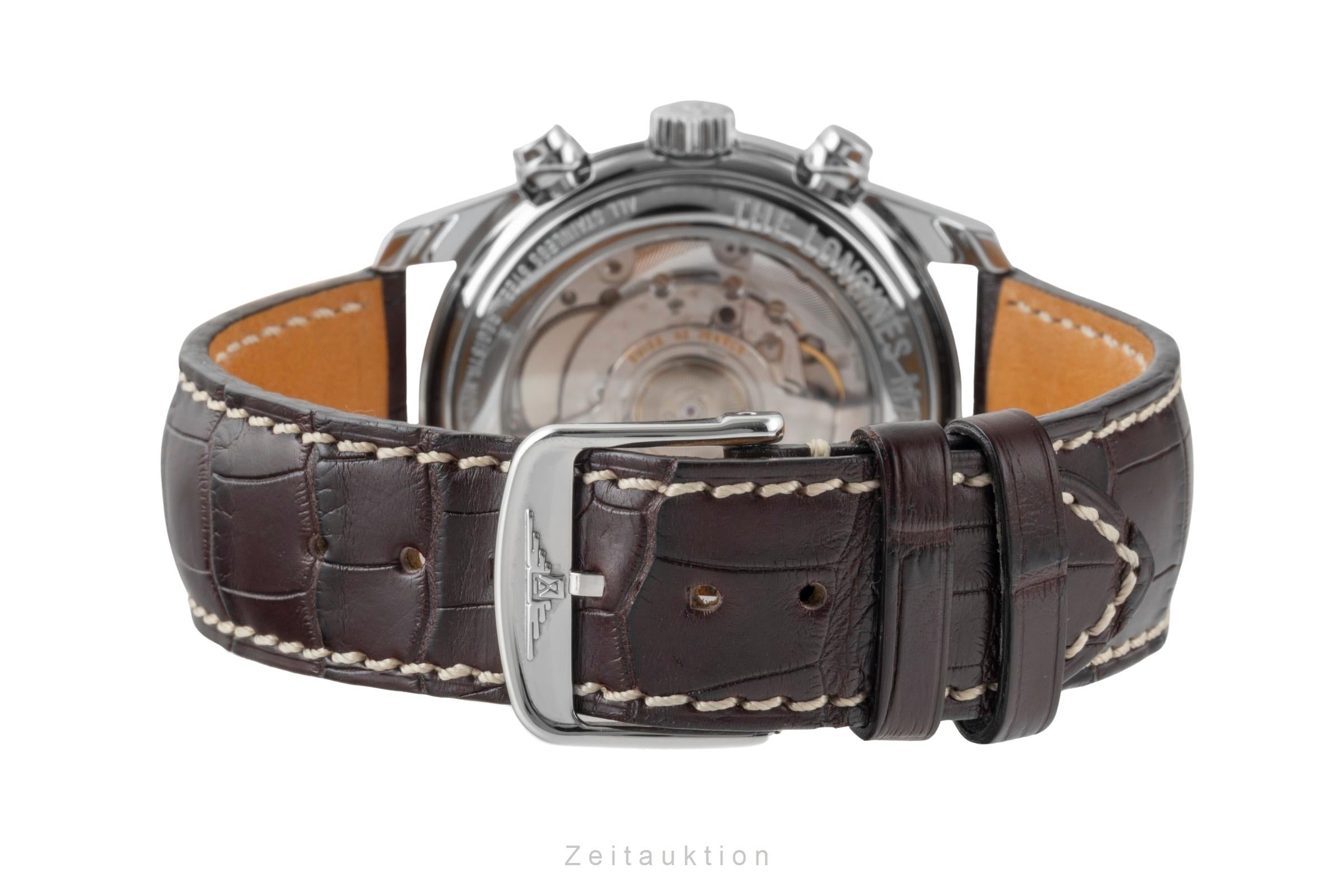 Longines Master Collection Chronograph Stahl Automatik Ref L2.629.4 B&P 2008 [2601498]