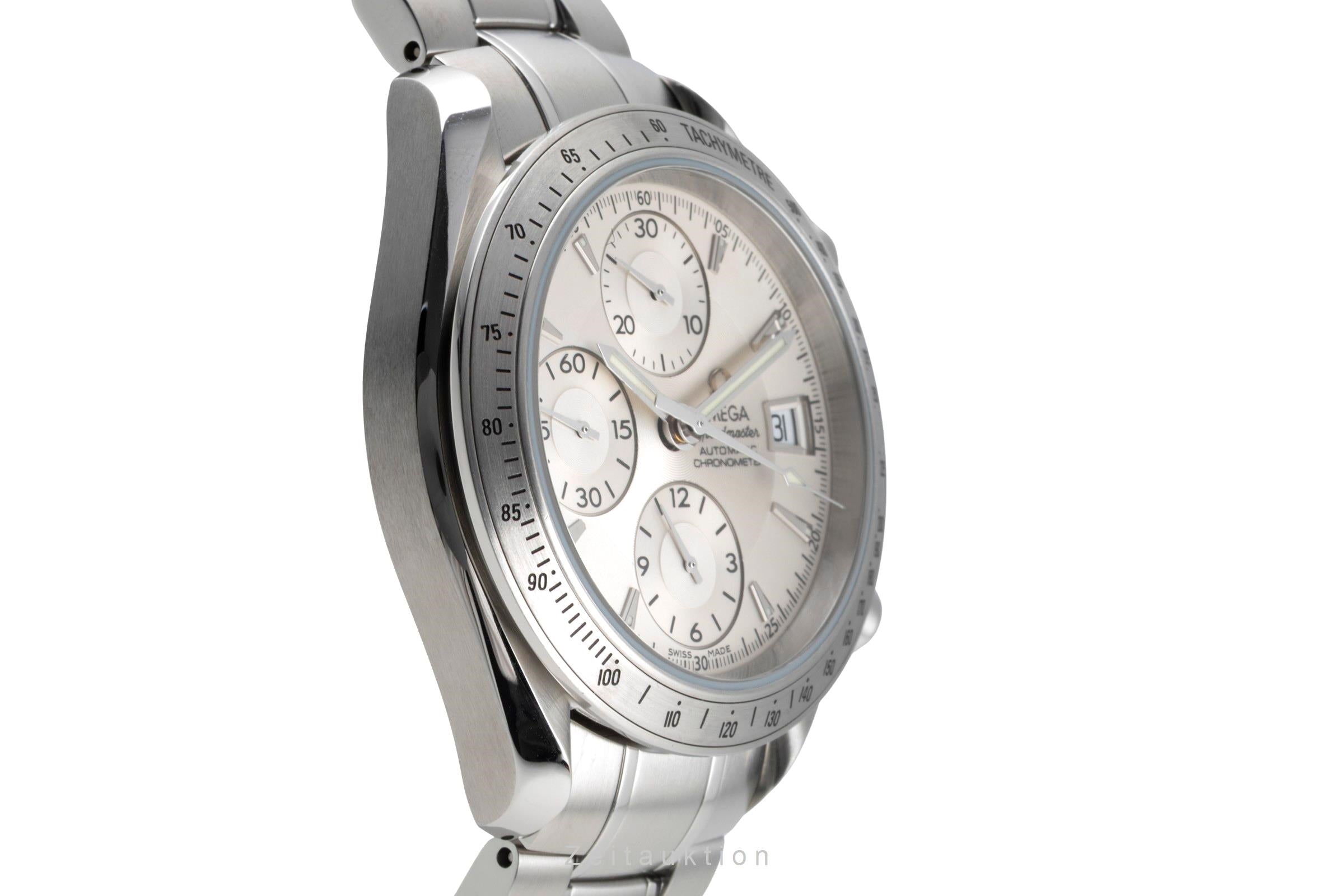 Omega Speedmaster Date chronographe acier automatique montre pour hommes 3211.30.00 LP: 6100EUR  [2601503]
