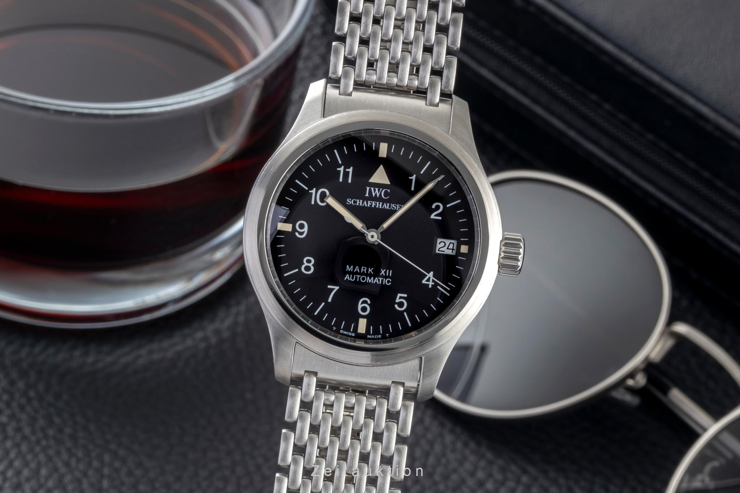 IWC Pilot acero automático reloj para caballeros IW324102  [2601505]