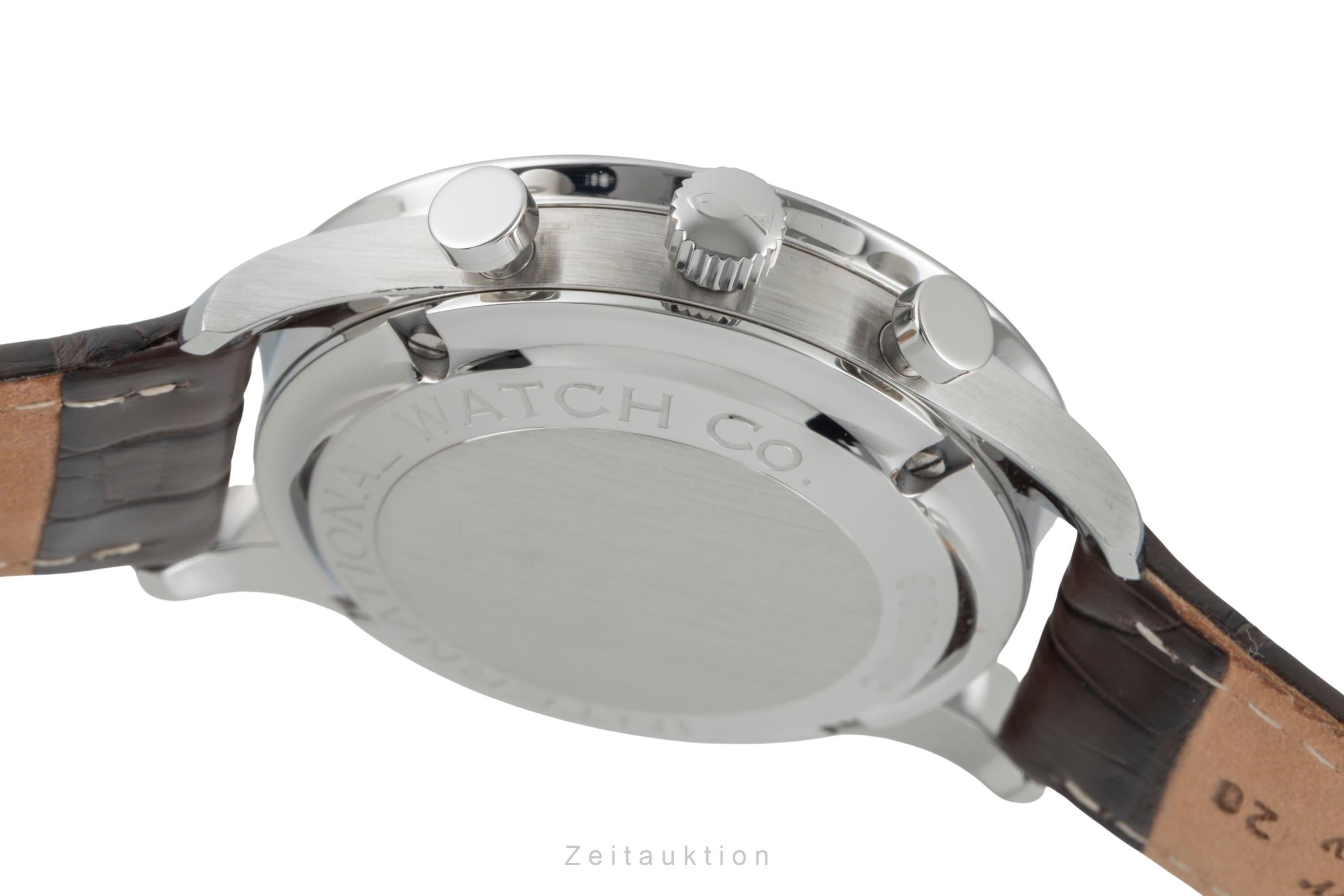 IWC Portugieser chronographe acier automatique montre pour hommes IW371401  [2601506]