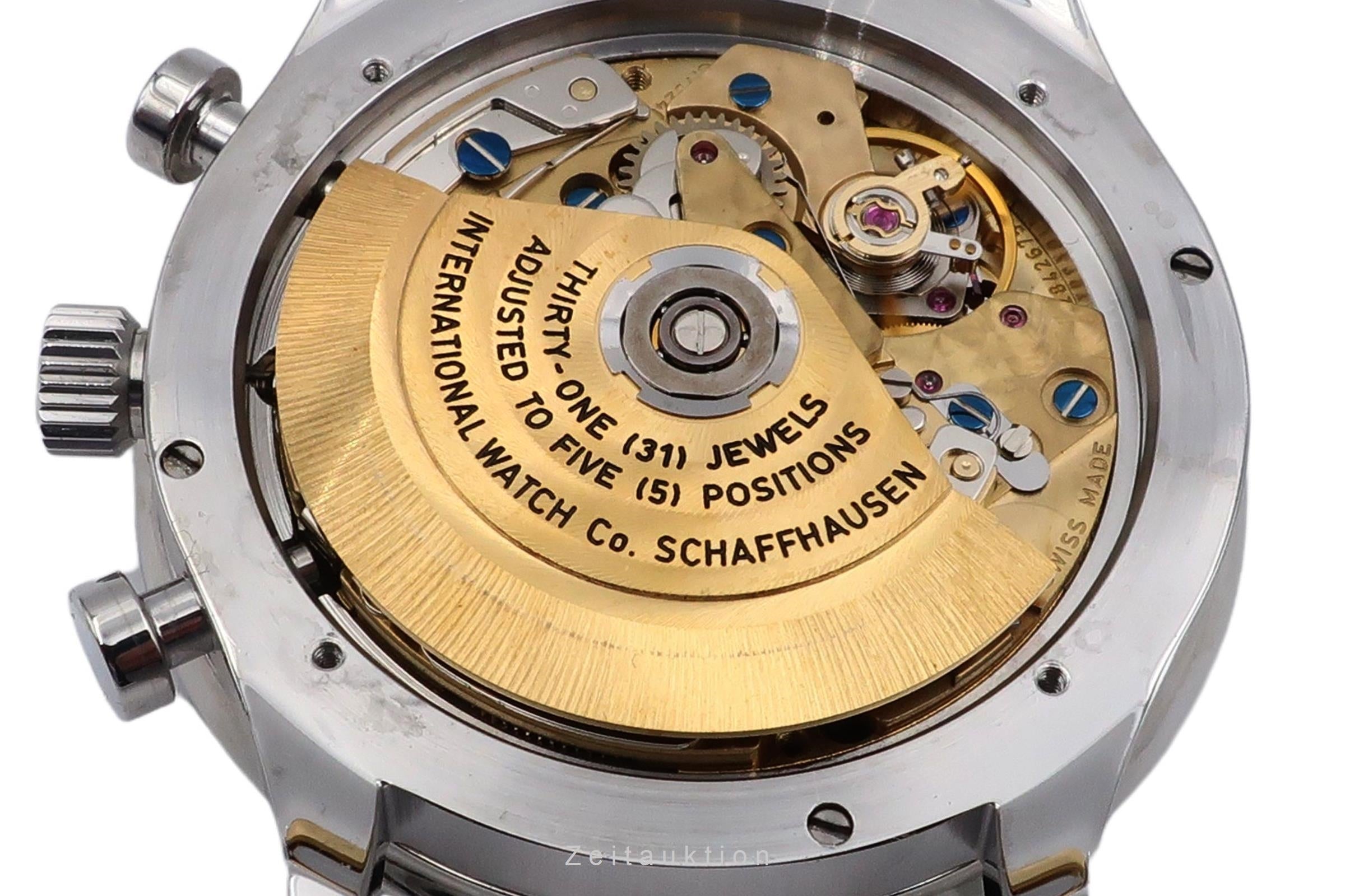 IWC Portugieser chronographe acier automatique montre pour hommes IW371401  [2601506]