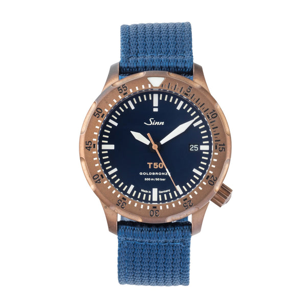 Sinn T50 bronze automatic men's watch 1052.062 LP: 4980EUR Limited  [2601516]
