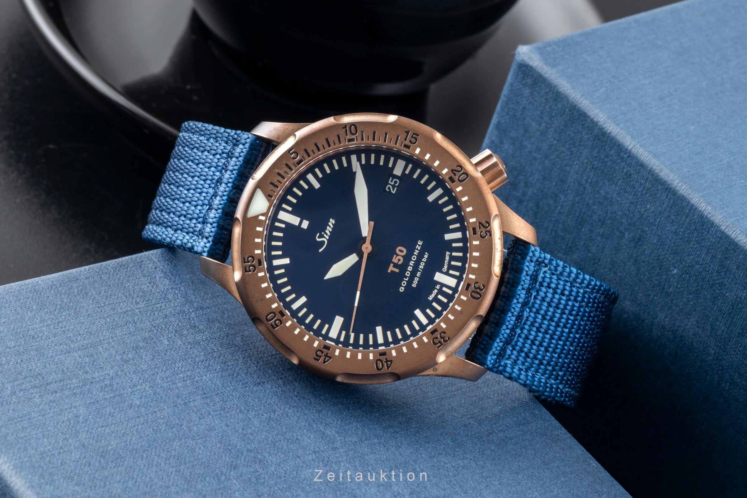 Sinn T50 bronze automatic men's watch 1052.062 LP: 4980EUR Limited  [2601516]