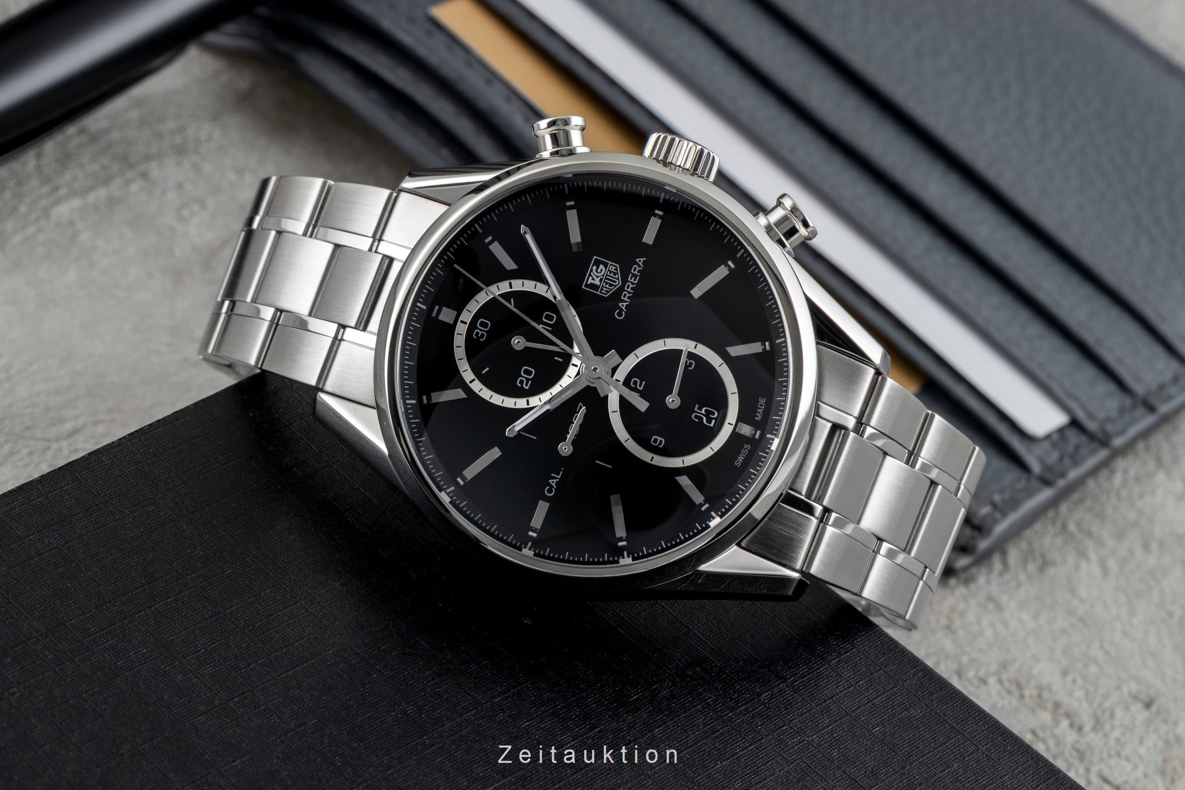 Tag Heuer Carrera Chronograph Stahl Automatik Herrenuhr Ref. CAR2110-0 [2601517]