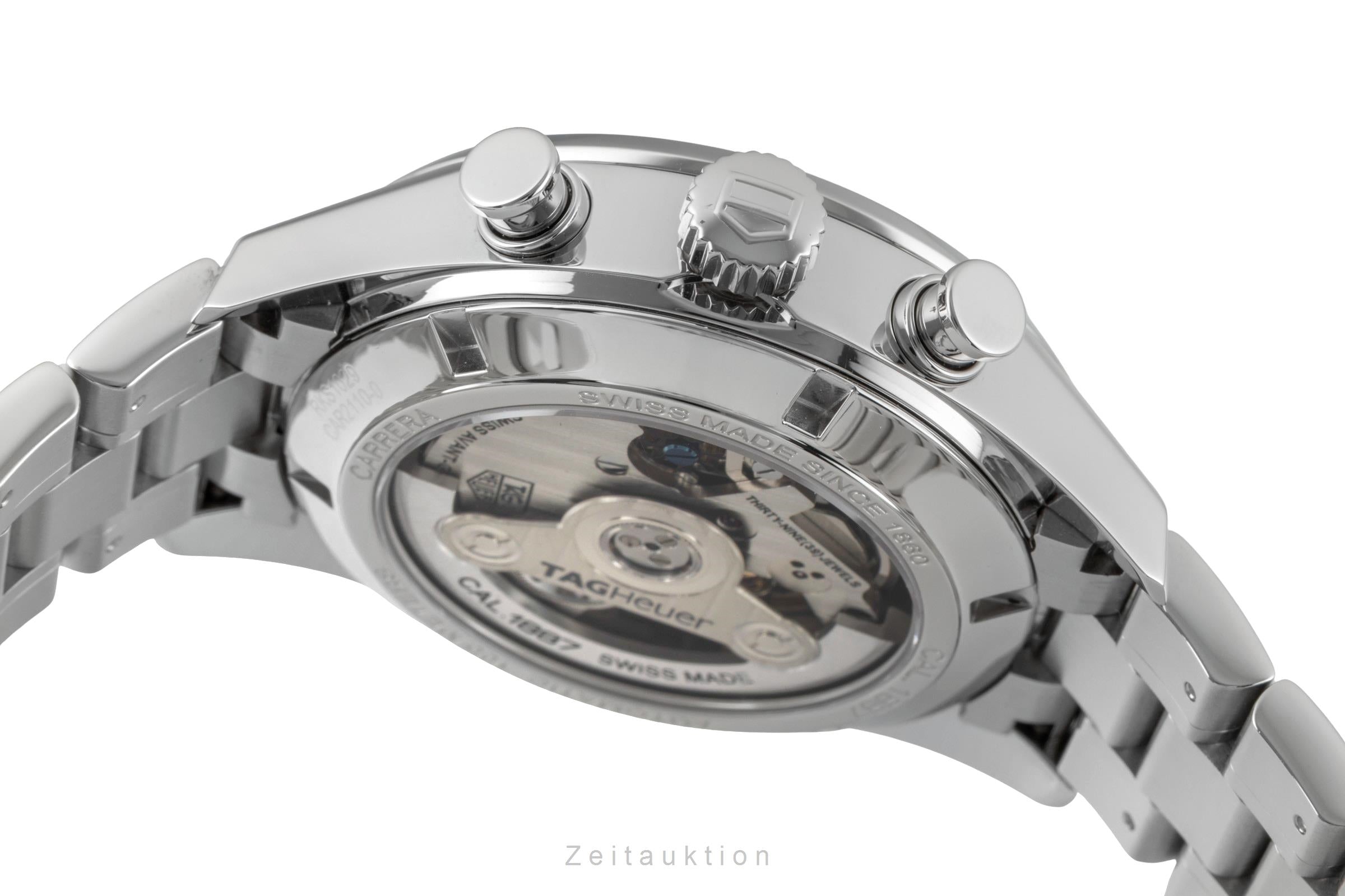 Tag Heuer Carrera Chronograph Stahl Automatik Herrenuhr Ref. CAR2110-0 [2601517]