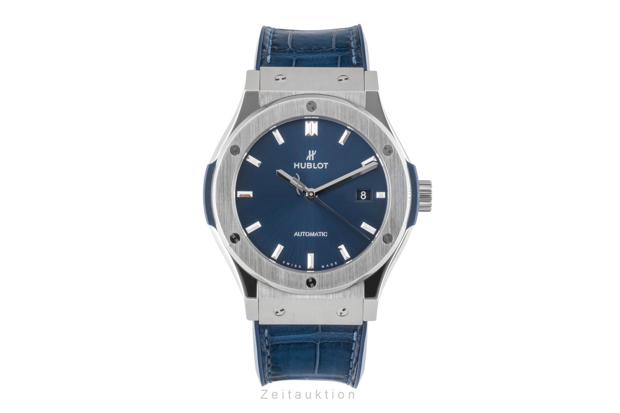 Hublot Classic Fusion Titan Automatik Herrenuhr 542.NX.7170.LR B&P NP: 8700,- € [2601518]