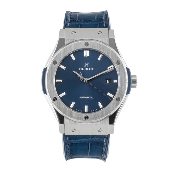 Hublot Classic Fusion Titan Automatik Herrenuhr 542.NX.7170.LR B&P NP: 8700,- € [2601518]