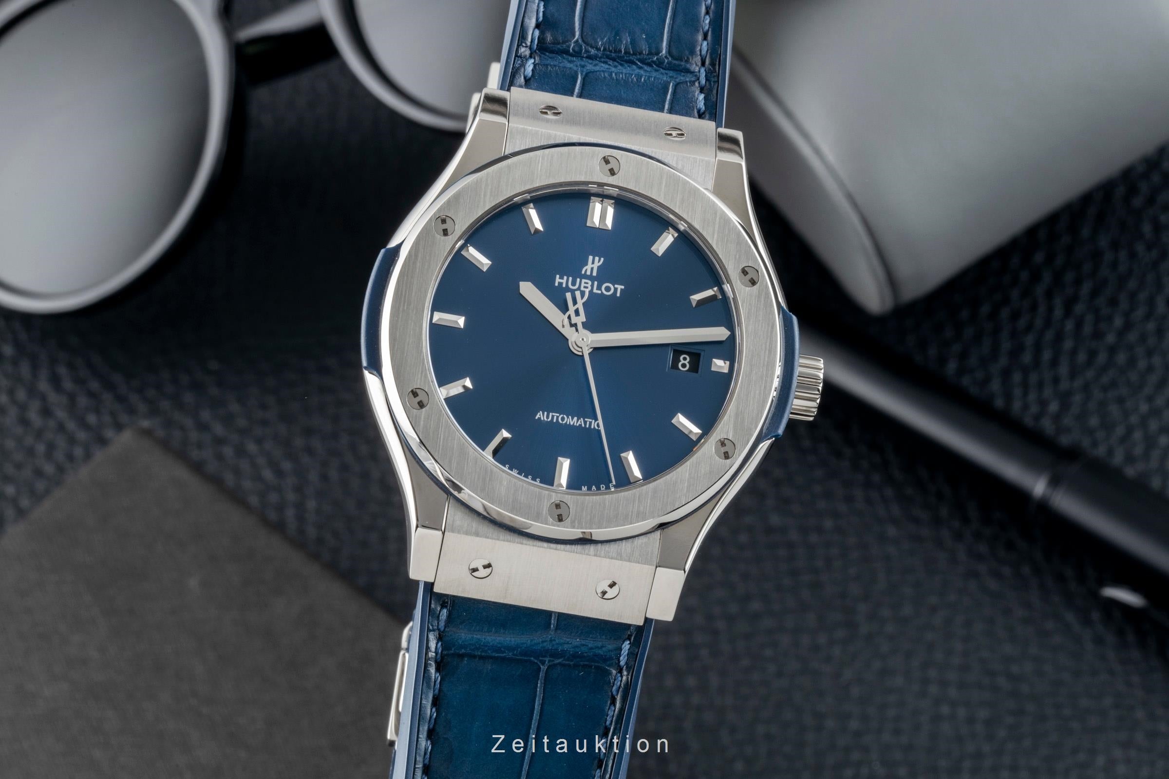 Hublot Classic Fusion titanium automatic men's watch 542.NX.7170.LR LP: 8700EUR  [2601518]
