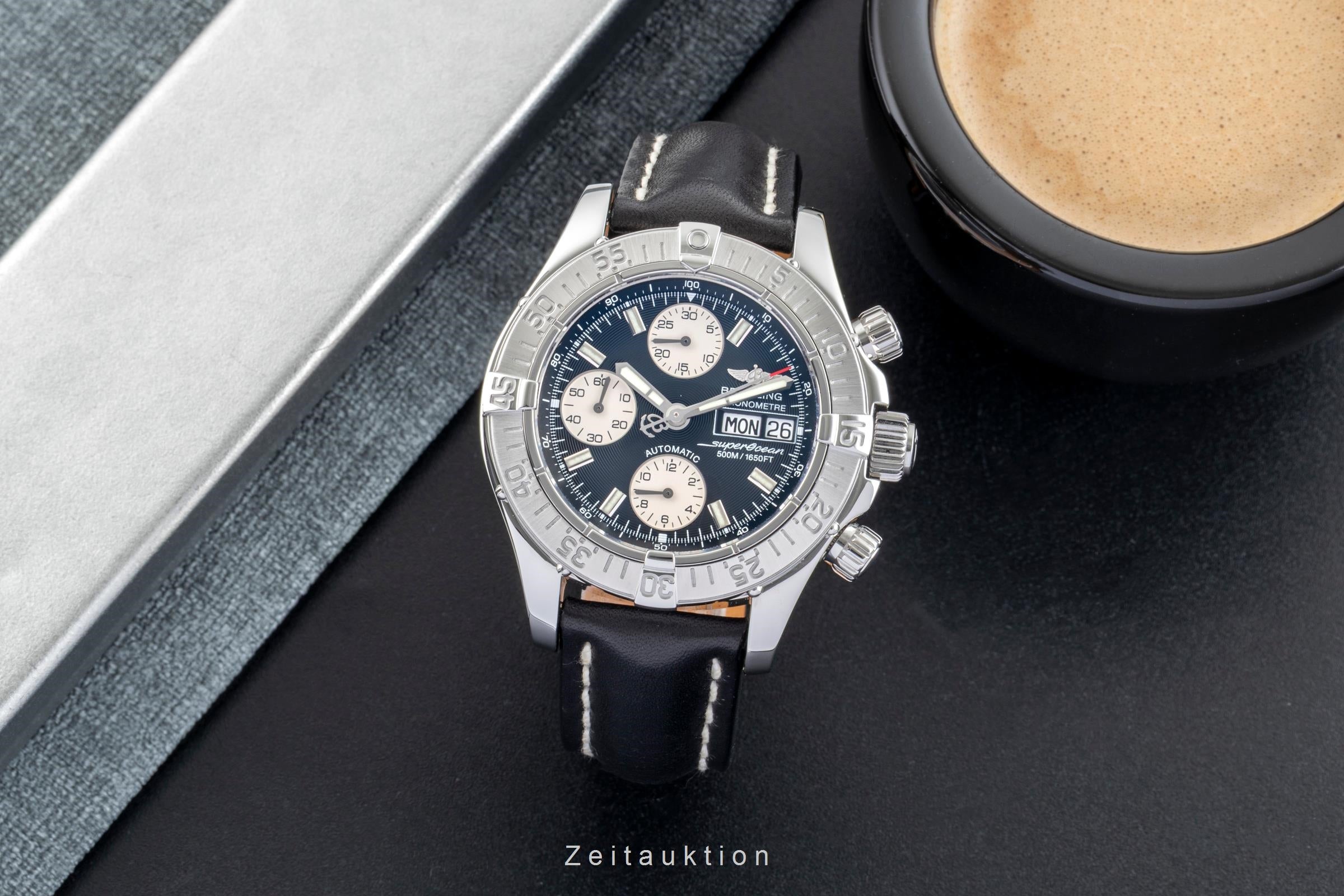 Breitling Superocean Chronograph chronograph steel automatic men's watch A13340  [2601520]