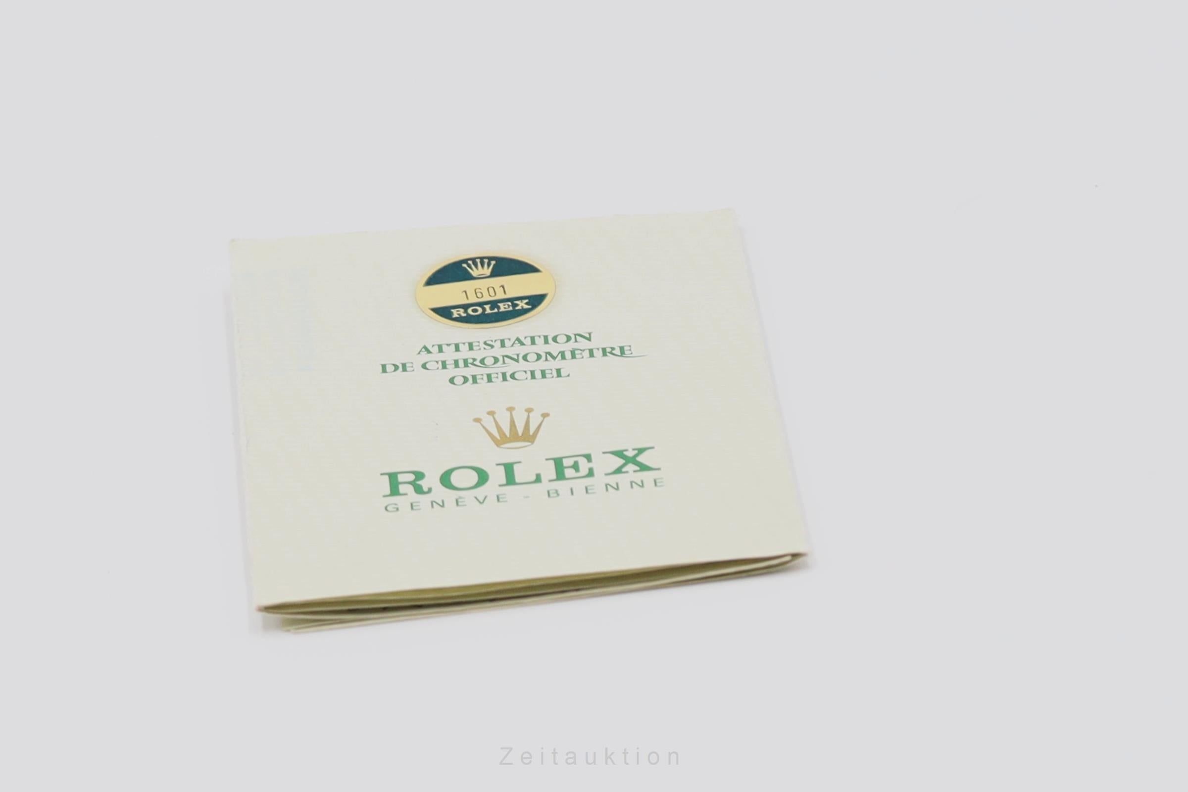 Rolex Datejust acier / or  automatique montre pour hommes 1601 Vintage  [2601521]