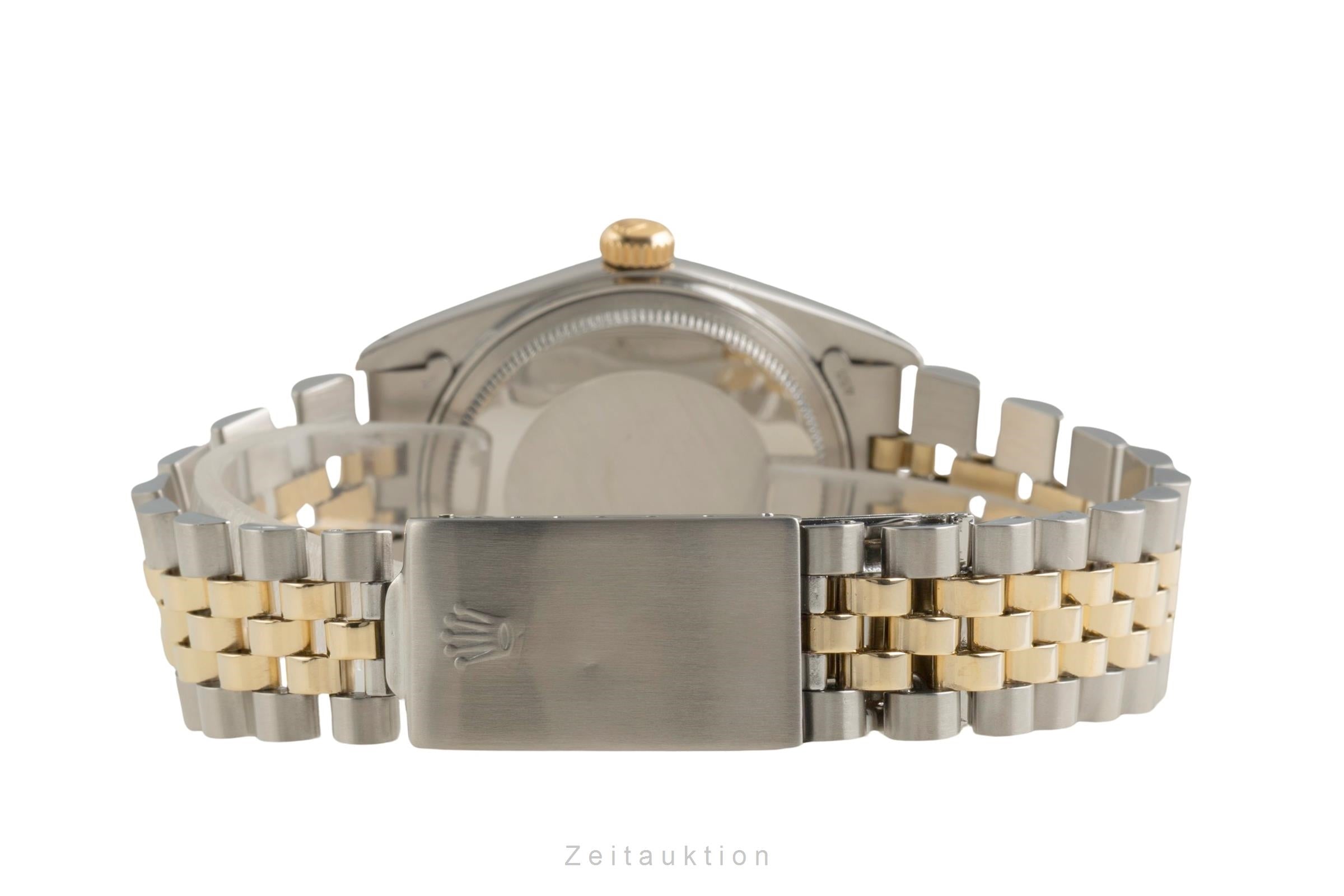 Rolex Datejust acier / or  automatique montre pour hommes 1601 Vintage  [2601521]