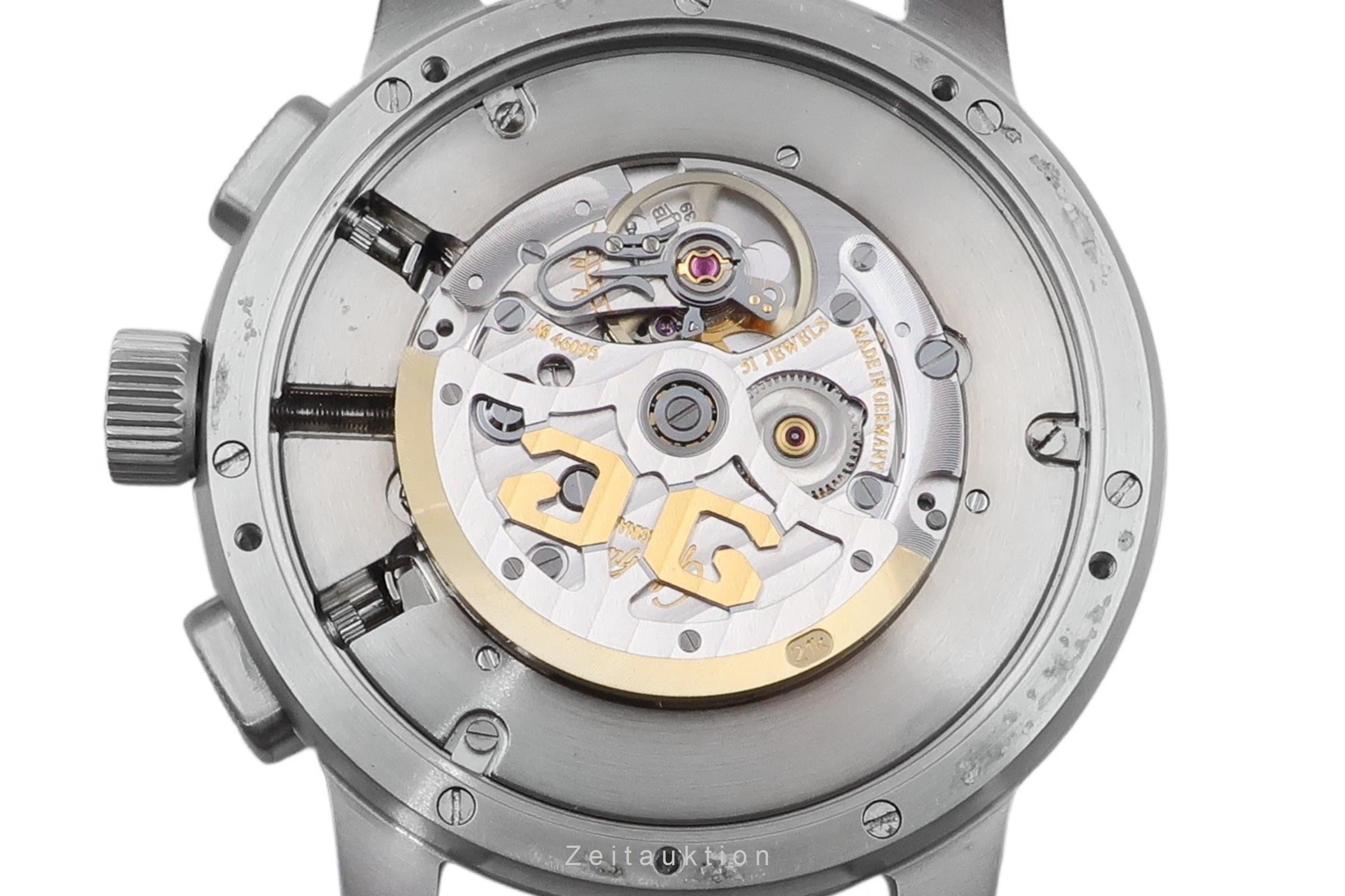 Glashütte Senator Navigator Chronograph Stahl Automatik Ref. 1-39-34-17-17-04  [2601526]