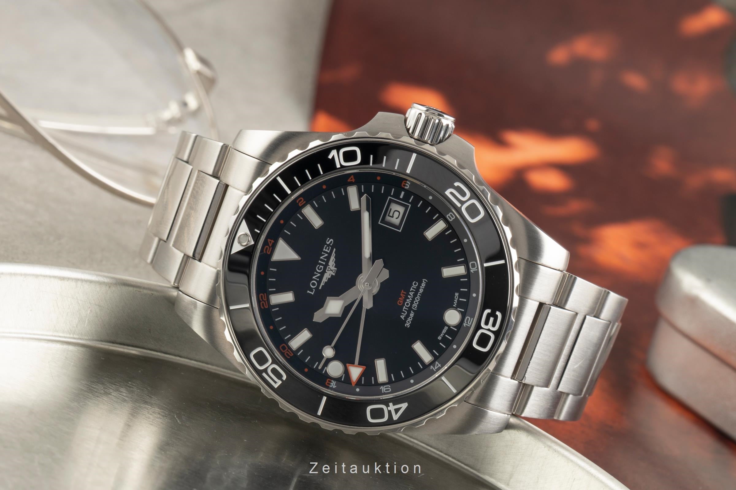 Longines Hydro Conquest acciaio automatismo orologio da uomo L3.790.4.56.6  [2601528]
