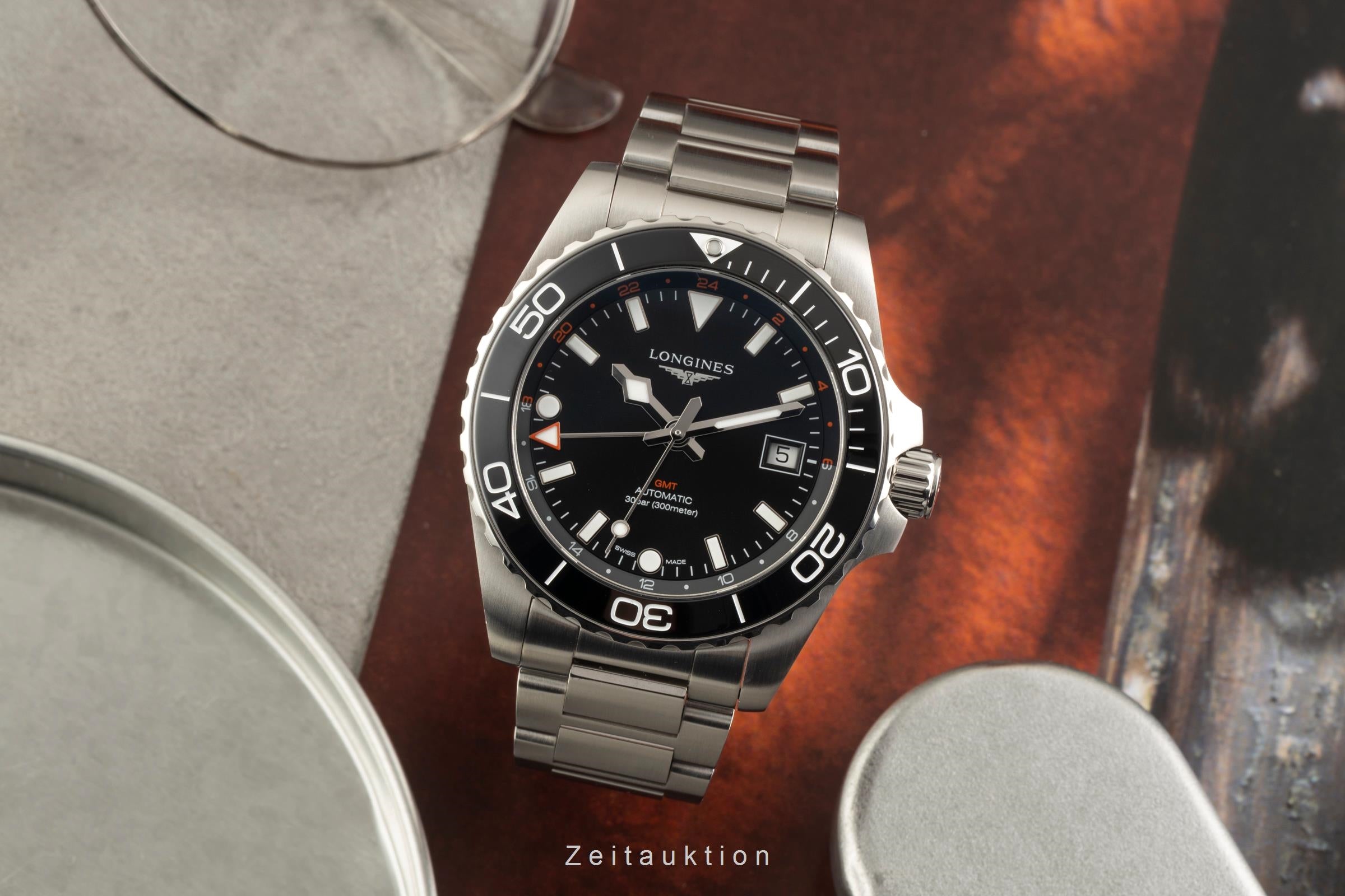 Longines Hydro Conquest acciaio automatismo orologio da uomo L3.790.4.56.6  [2601528]