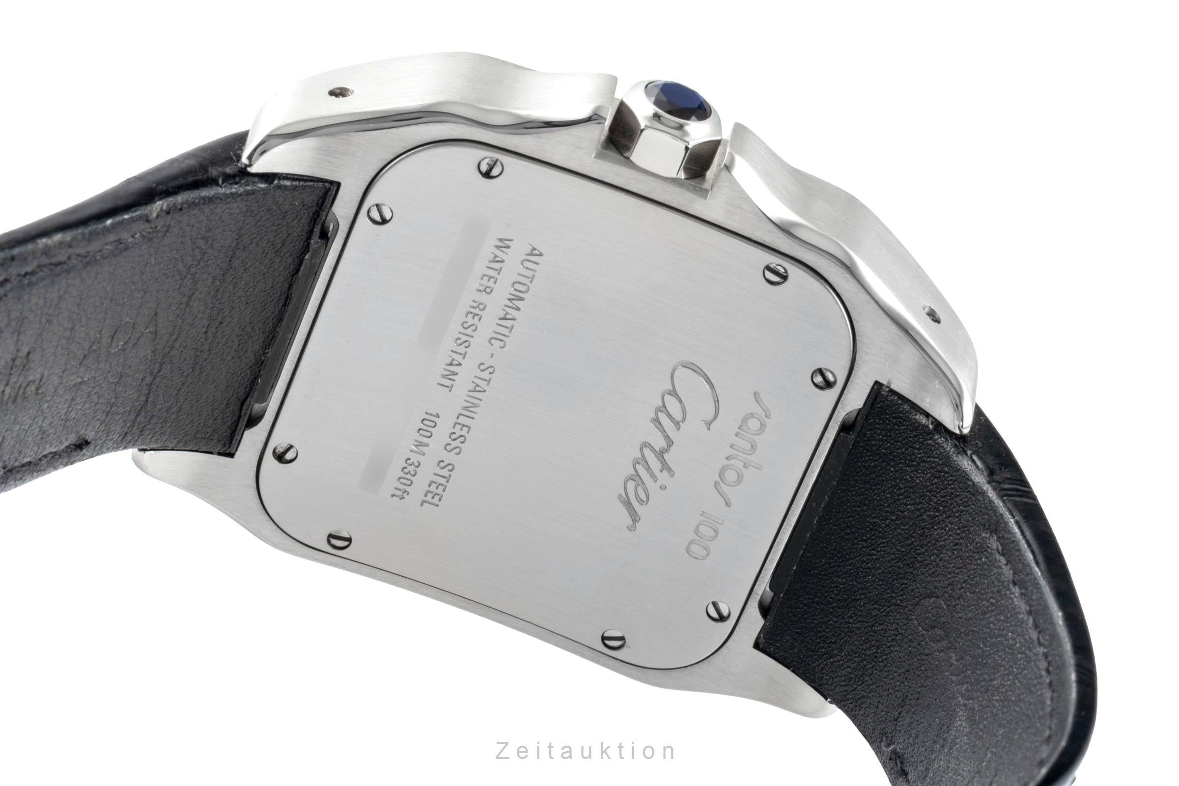Cartier Santos 100 XL Stahl  Automatik Herrenuhr Ref. 2656 Klassiker  [2601532]