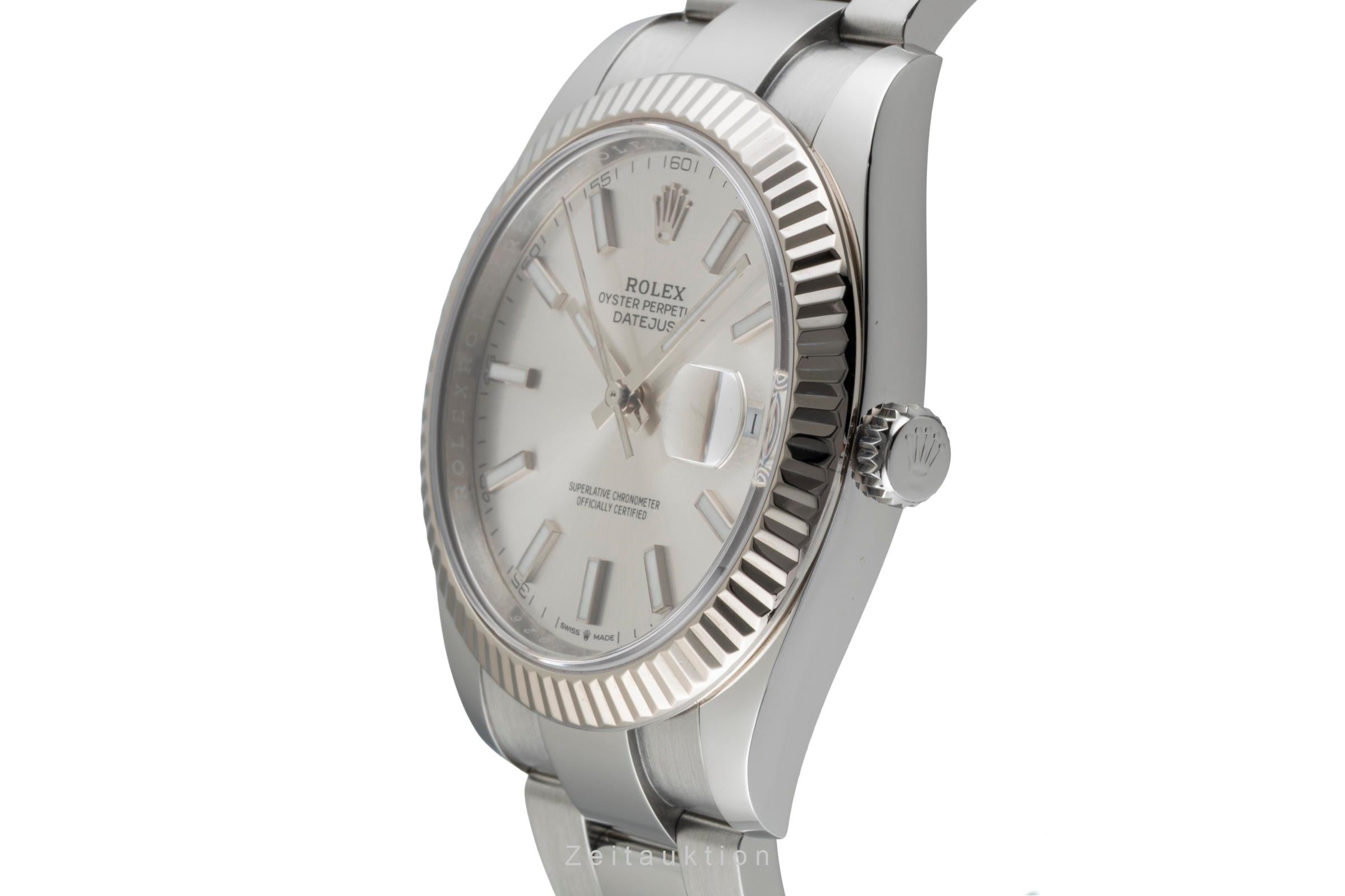 Rolex Datejust steel / white gold automatic men's watch 126334  [2601534]