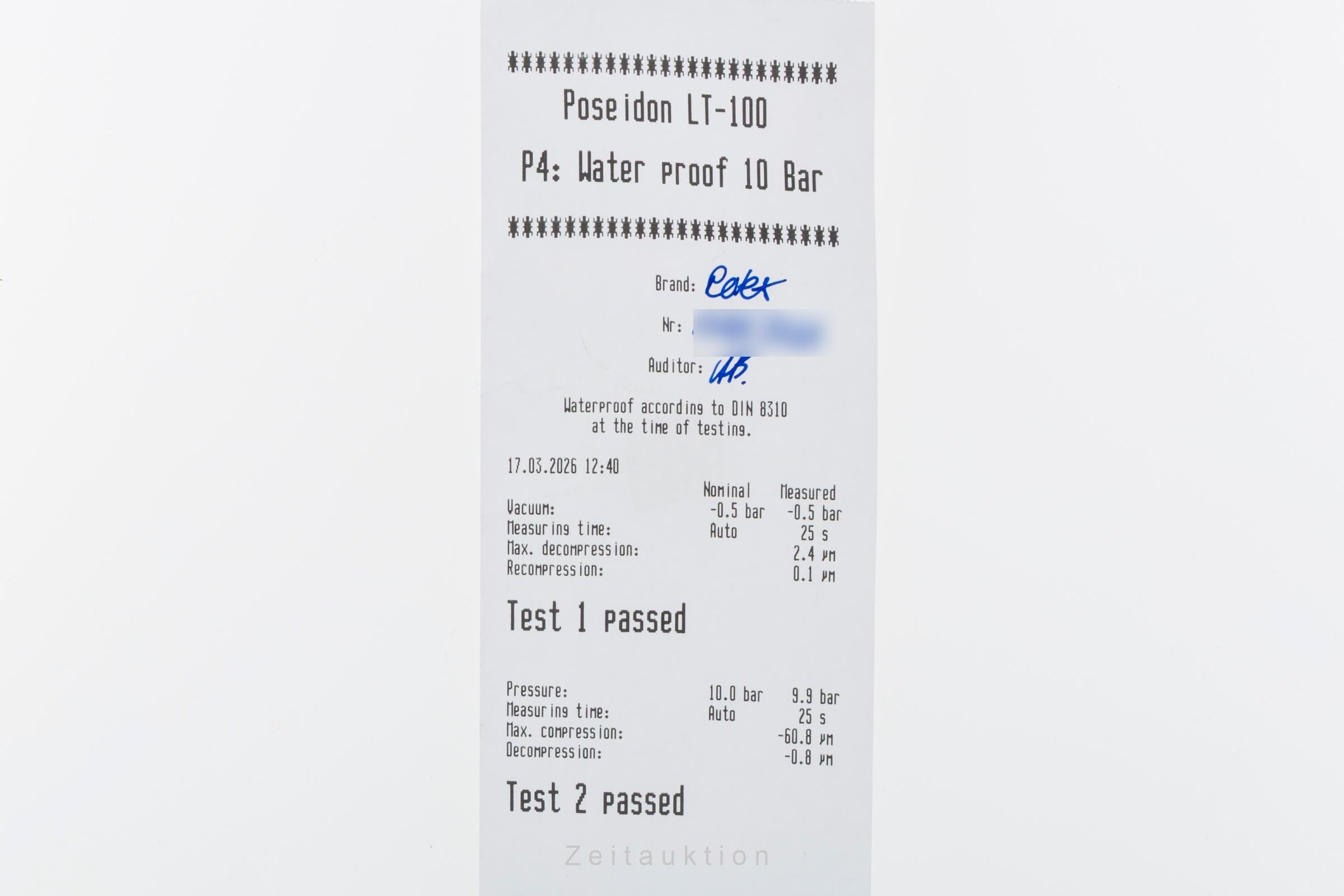 Rolex Datejust steel / white gold automatic men's watch 126334  [2601534]