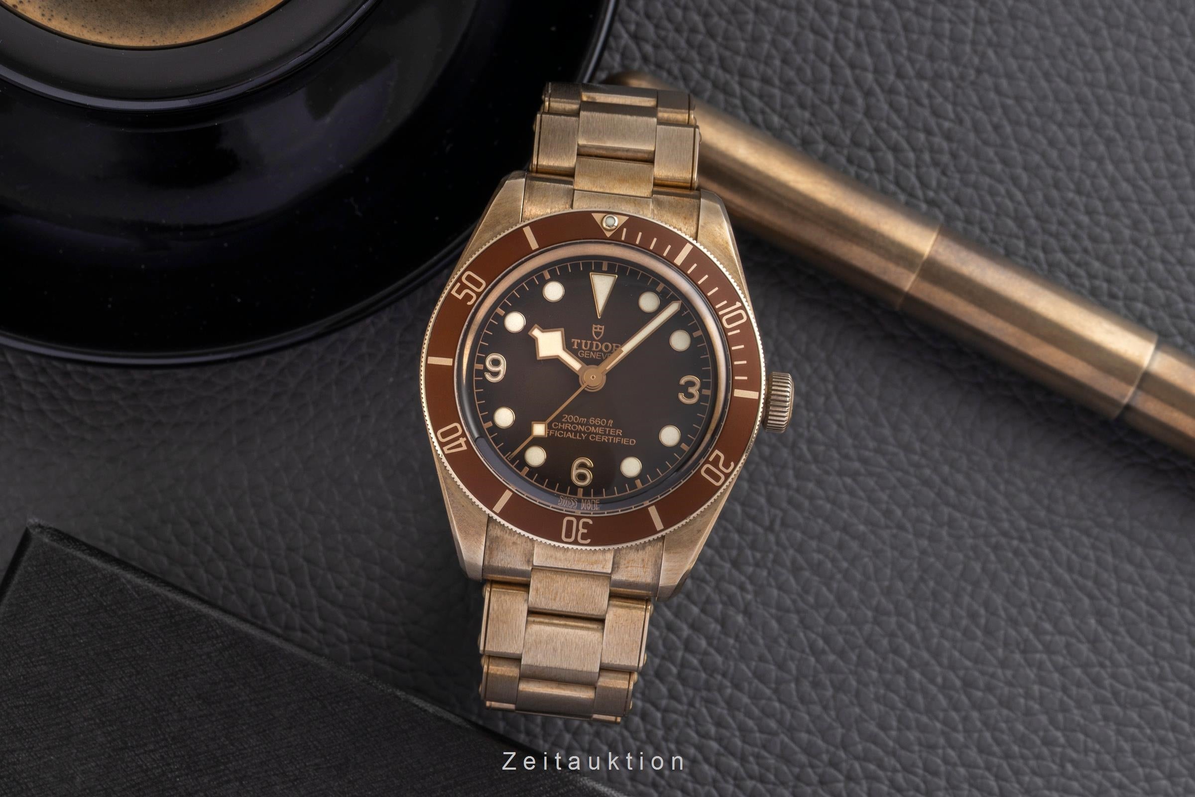 Tudor Black Bay bronze automatic men's watch 79012M  [2601535]