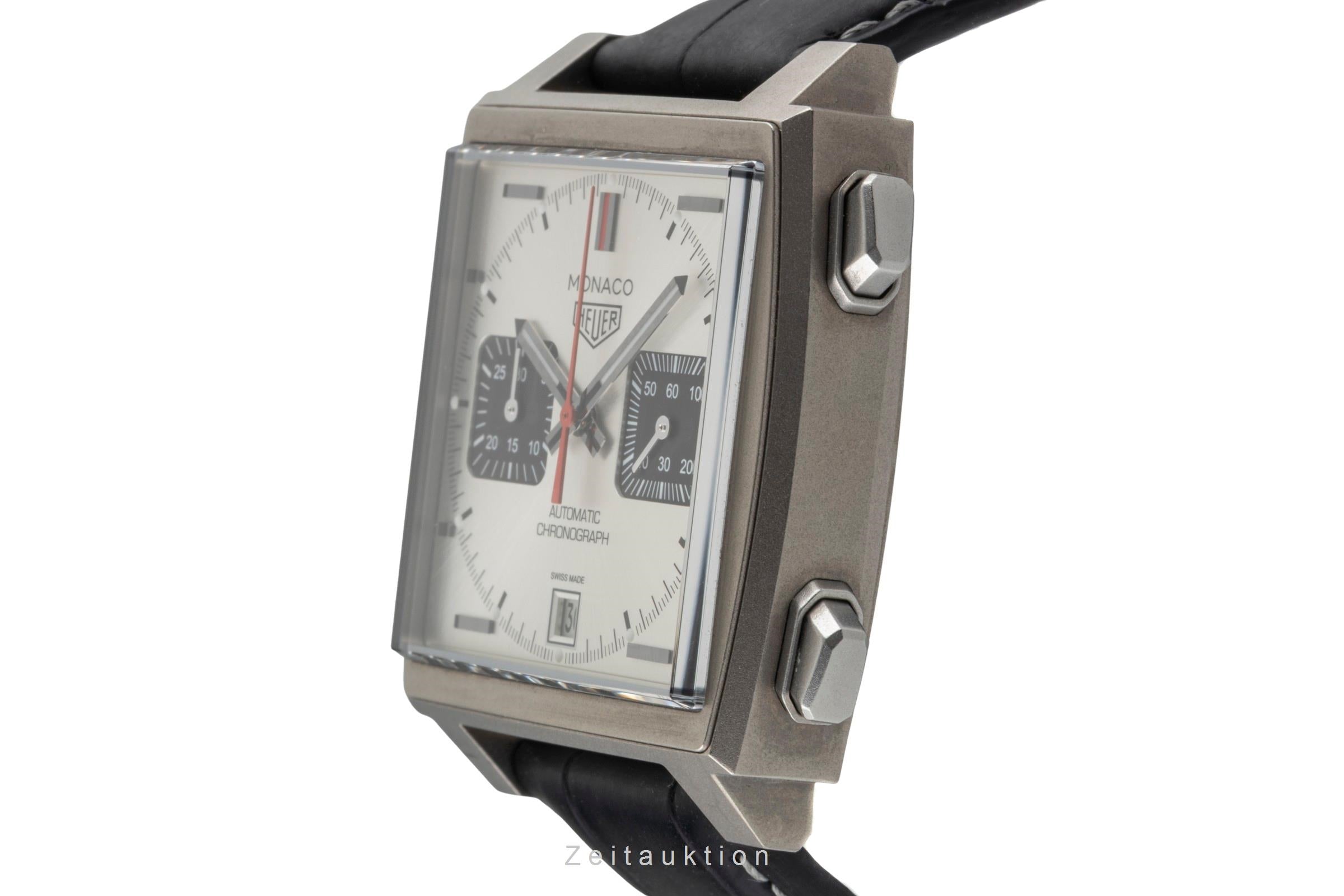 Tag Heuer Monaco chronographe titane  automatique montre pour hommes CAW218B.FC6496 Limited  [2601540]