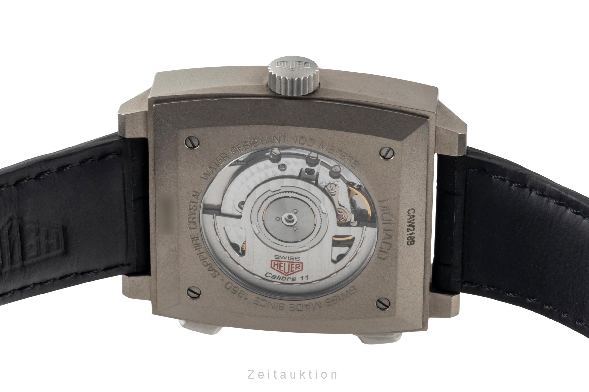 Tag Heuer Monaco chronographe titane  automatique montre pour hommes CAW218B.FC6496 Limited  [2601540]