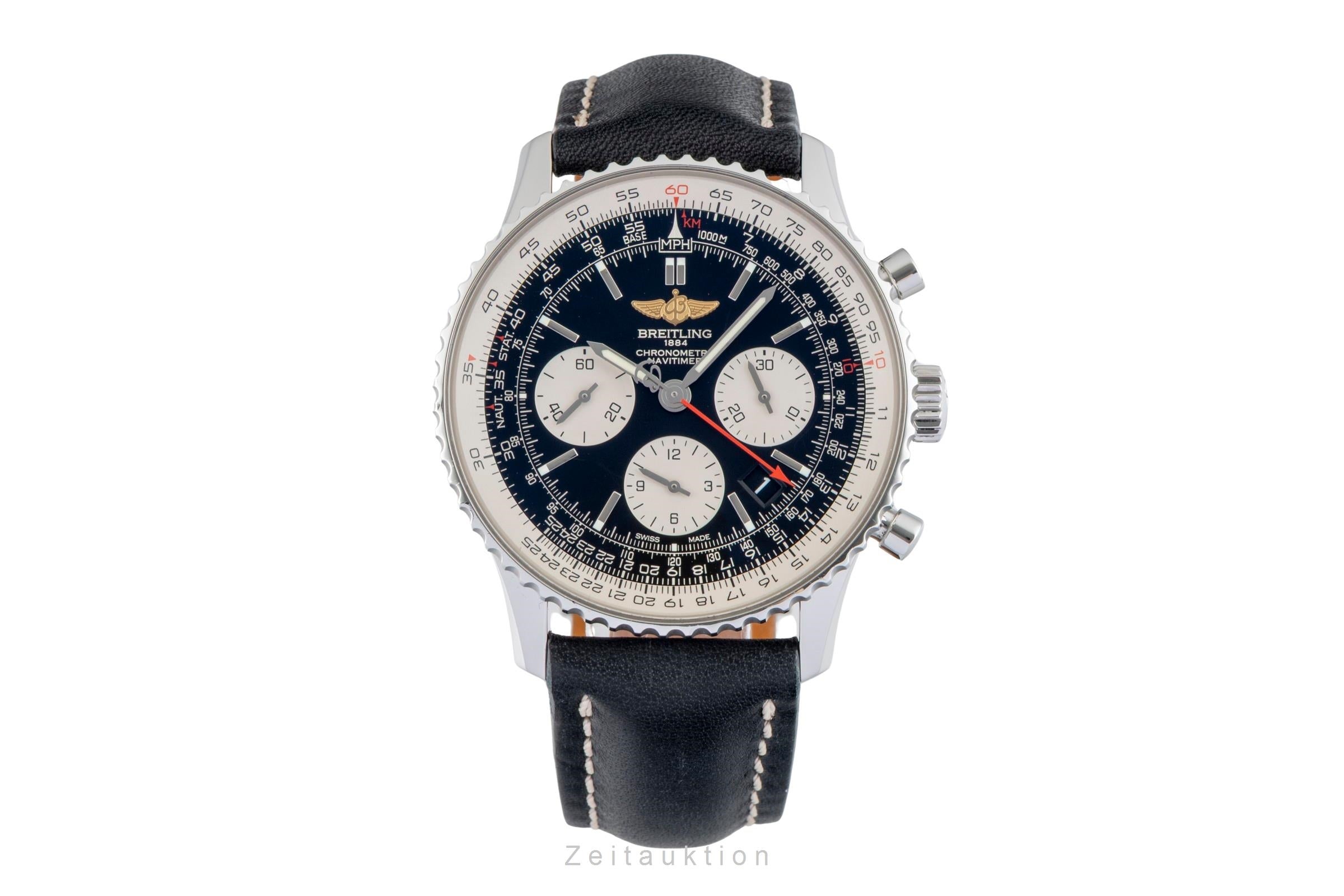 Breitling Navitimer 01 cronografo acciaio automatismo orologio da uomo AB0120  [2601545]