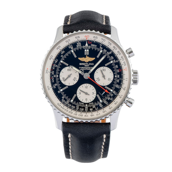 Breitling Navitimer 01 cronografo acciaio automatismo orologio da uomo AB0120  [2601545]