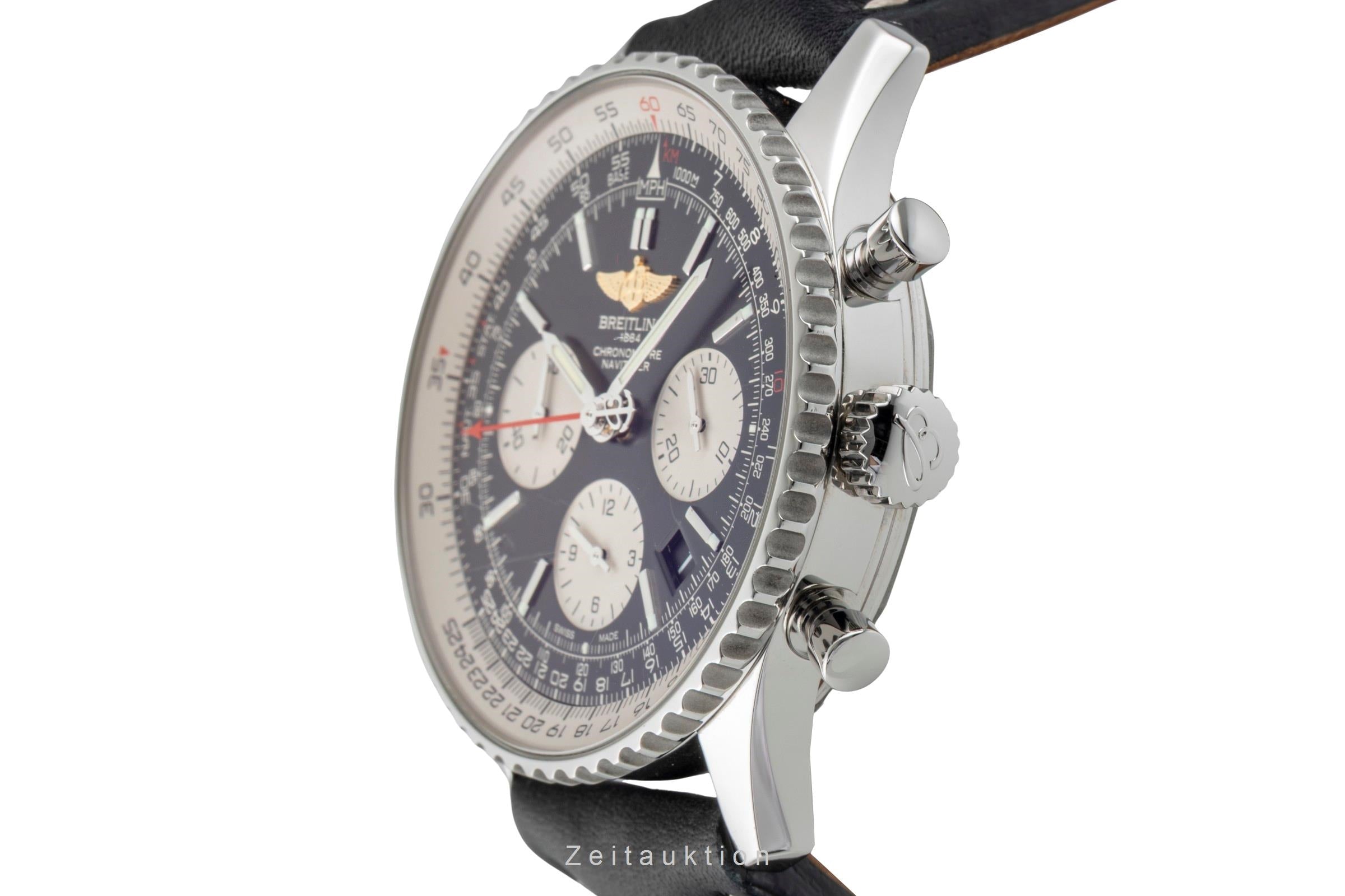 Breitling Navitimer 01 cronografo acciaio automatismo orologio da uomo AB0120  [2601545]