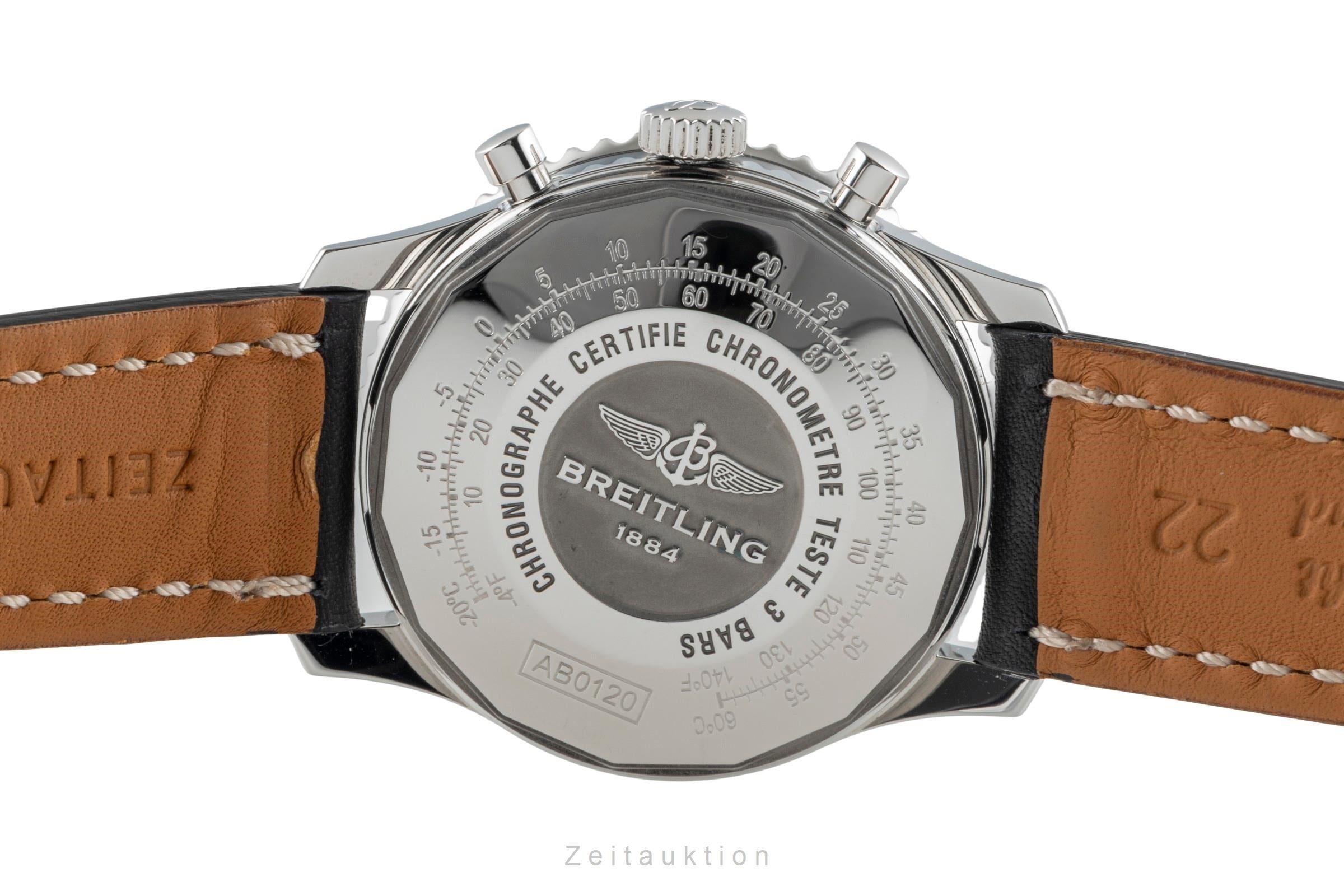 Breitling Navitimer 01 cronografo acciaio automatismo orologio da uomo AB0120  [2601545]