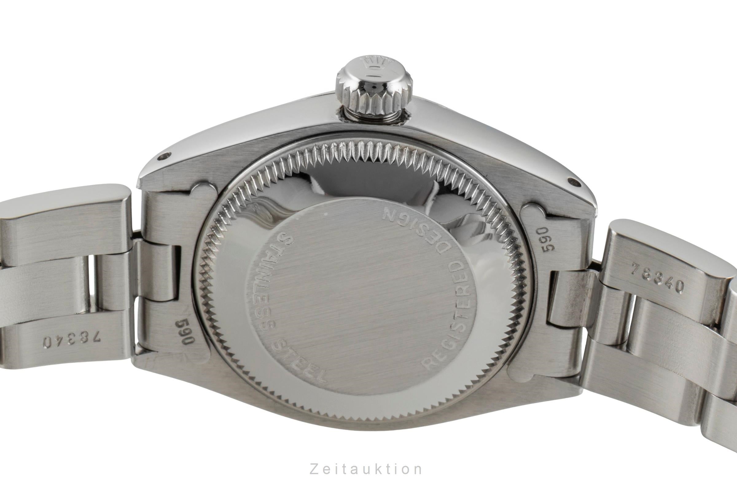 Rolex Lady Date acier / or blanc automatique montre pour femmes 6917 Vintage  [2601551]