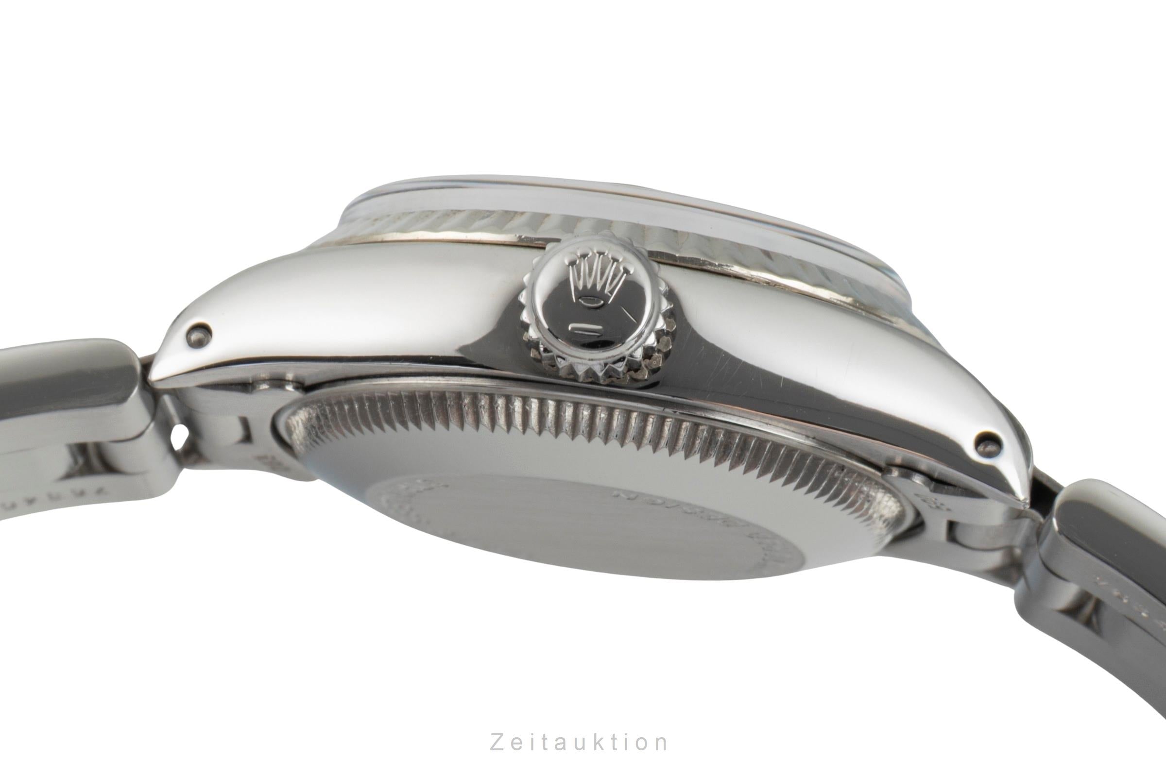 Rolex Lady Date acier / or blanc automatique montre pour femmes 6917 Vintage  [2601551]
