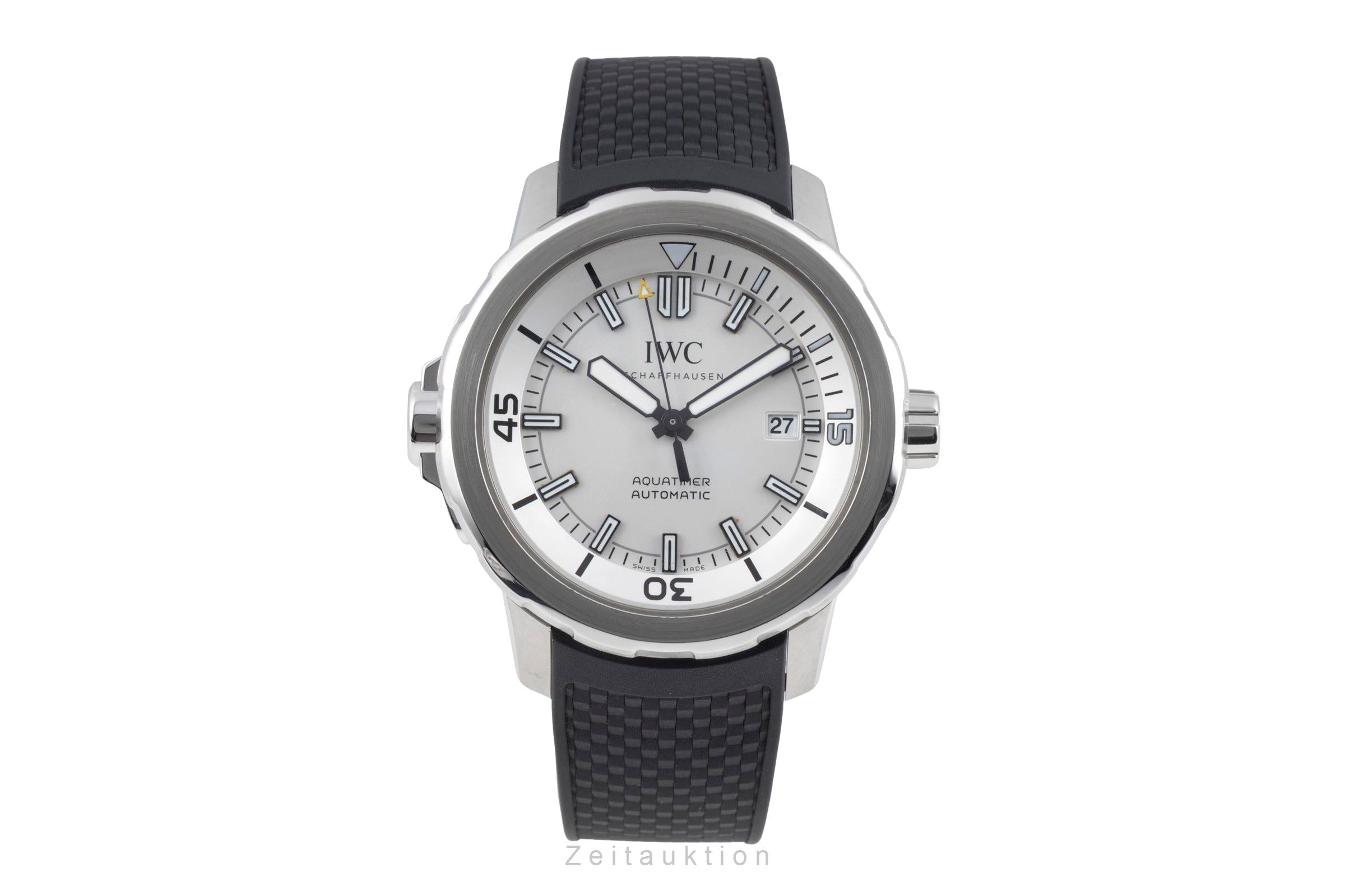 IWC Aquatimer acciaio automatismo orologio da uomo IW329003 LP: 6500EUR  [2601552]