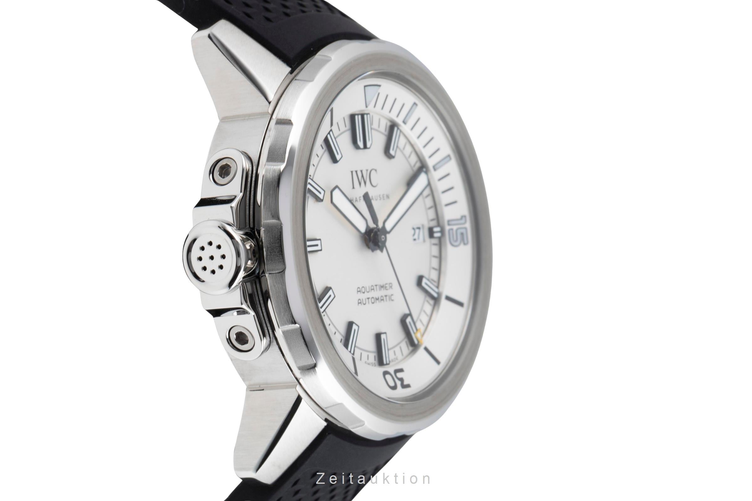 IWC Aquatimer acciaio automatismo orologio da uomo IW329003 LP: 6500EUR  [2601552]