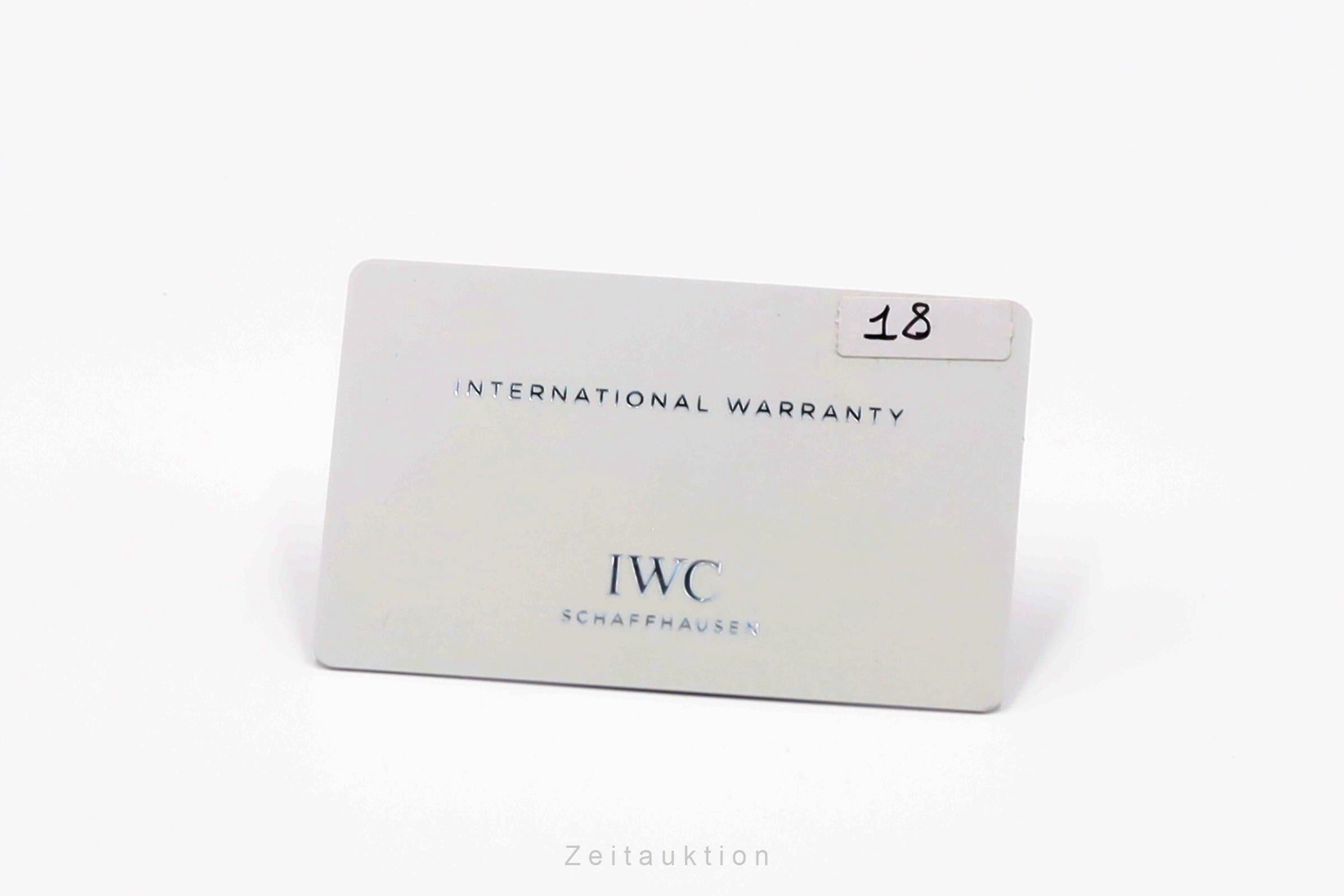 IWC Aquatimer acciaio automatismo orologio da uomo IW329003 LP: 6500EUR  [2601552]