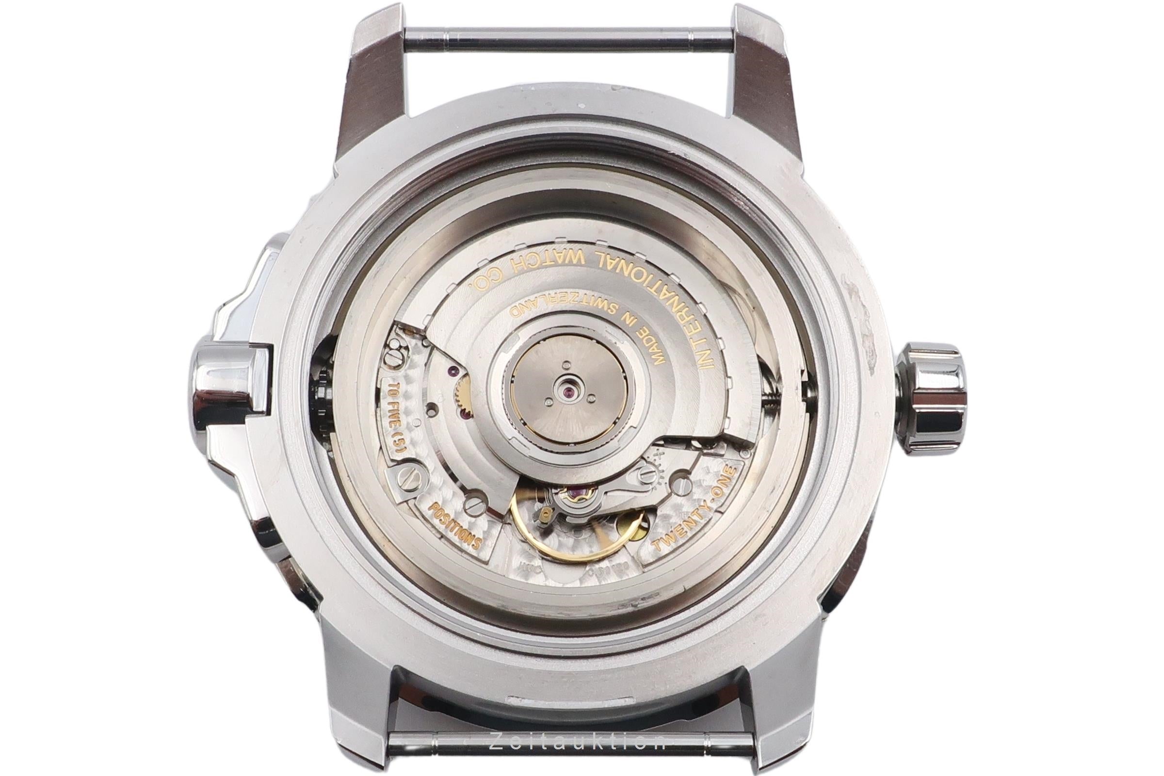 IWC Aquatimer acciaio automatismo orologio da uomo IW329003 LP: 6500EUR  [2601552]