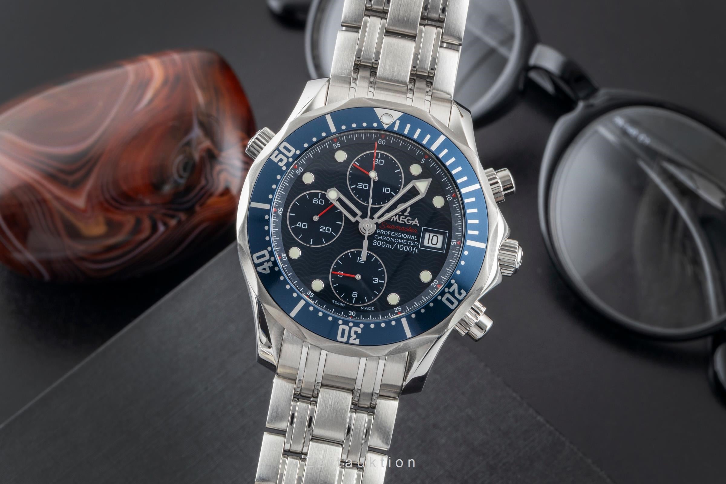 Omega Seamaster chronograph steel automatic Kal. 1164 Ref. 2225.80