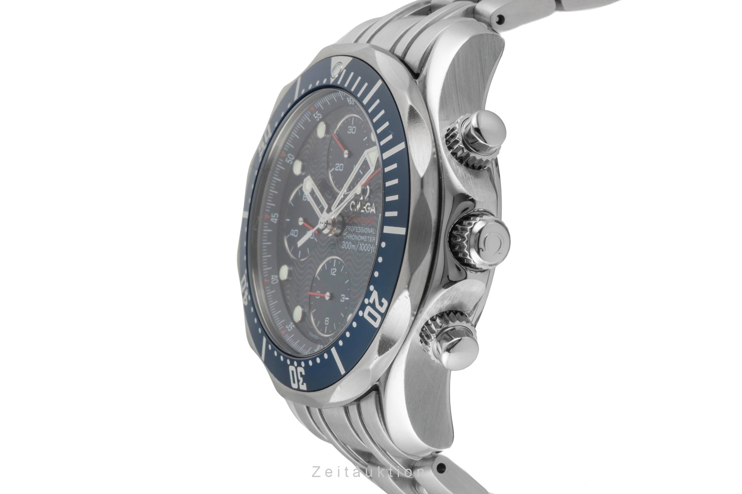 Omega Seamaster chronograph steel automatic men's watch 2225.80.00  [2601554]