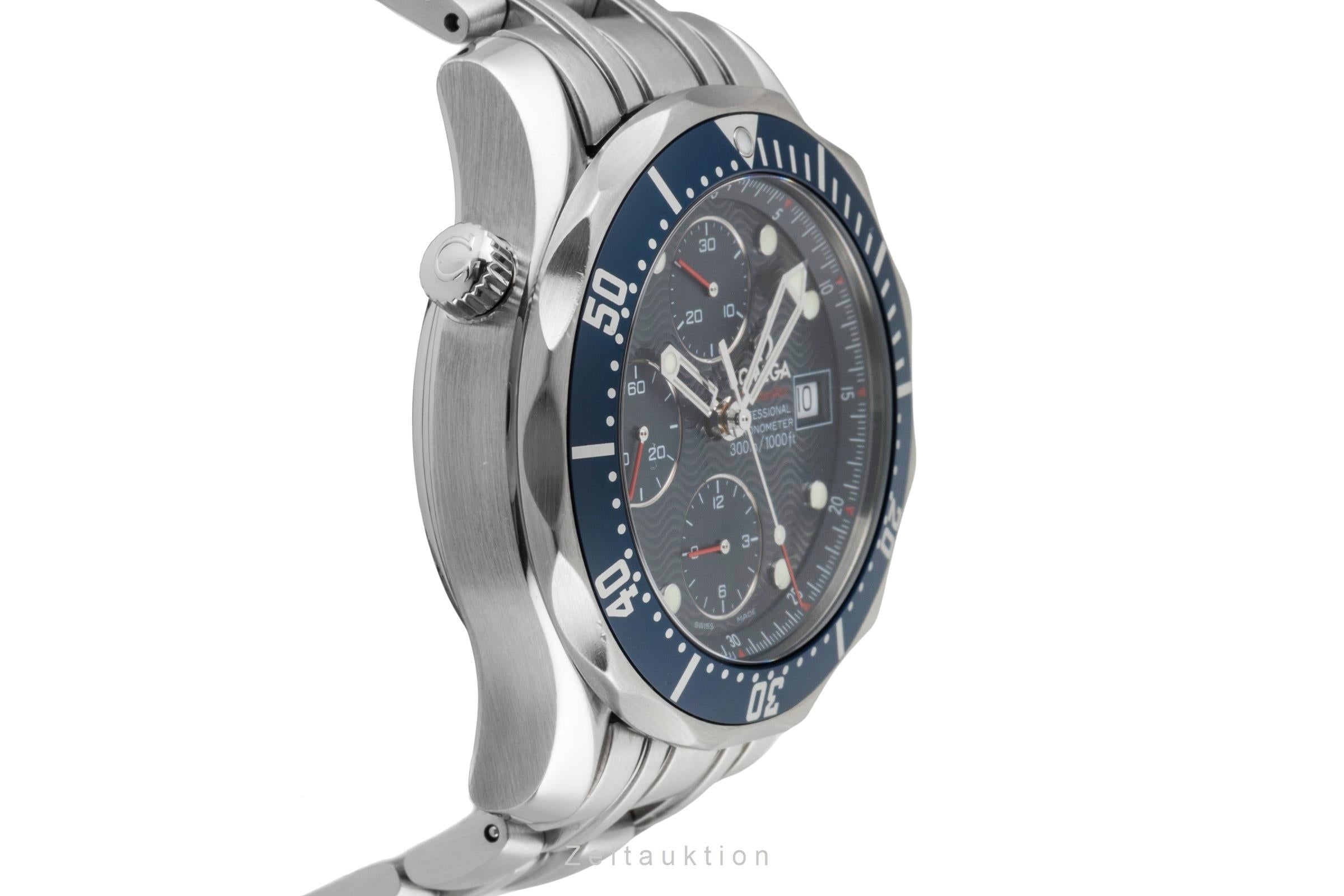 Omega Seamaster chronograph steel automatic men's watch 2225.80.00  [2601554]
