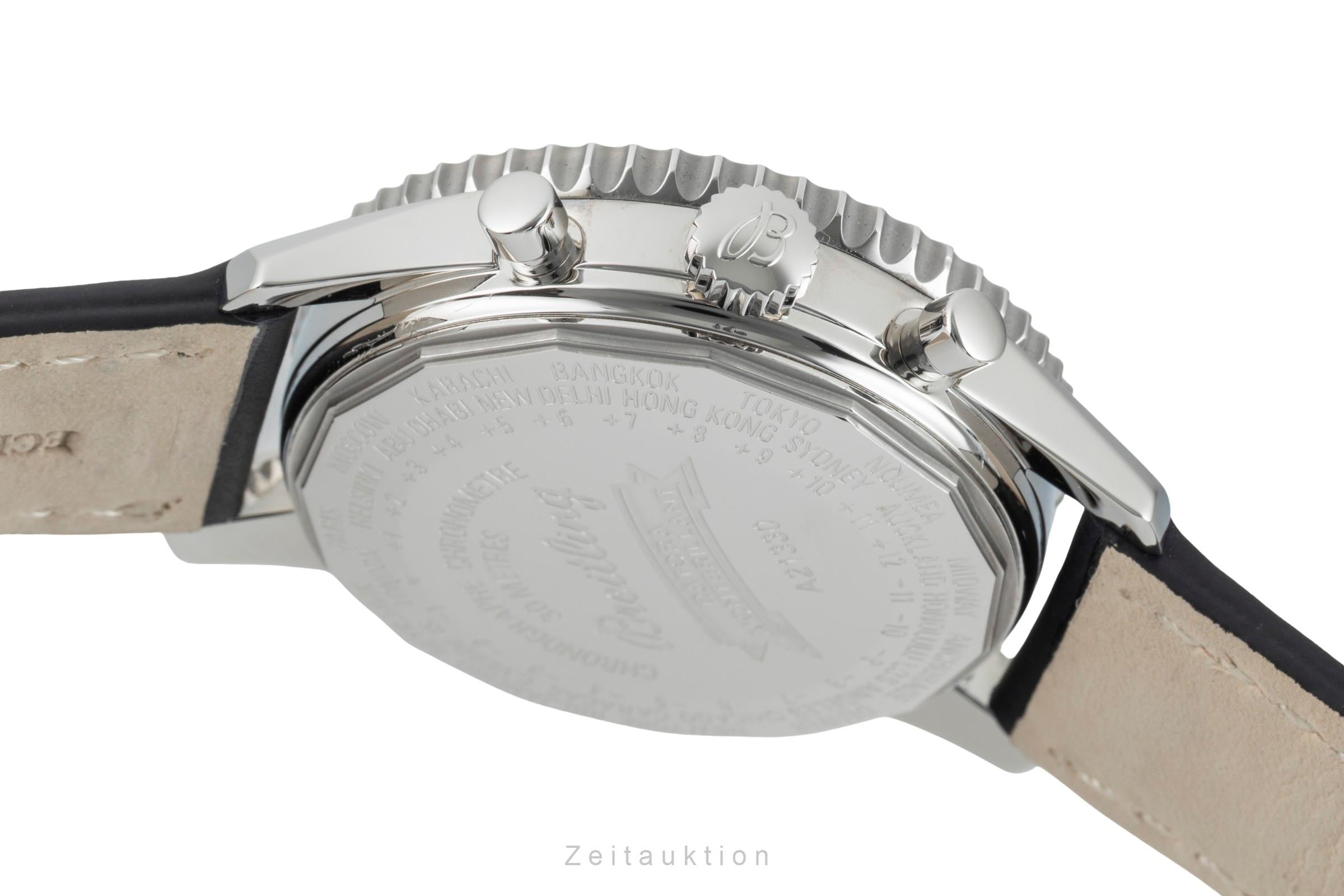 Breitling Montbrillant Datora  cronografo acciaio automatismo orologio da uomo A21330  [2601555]