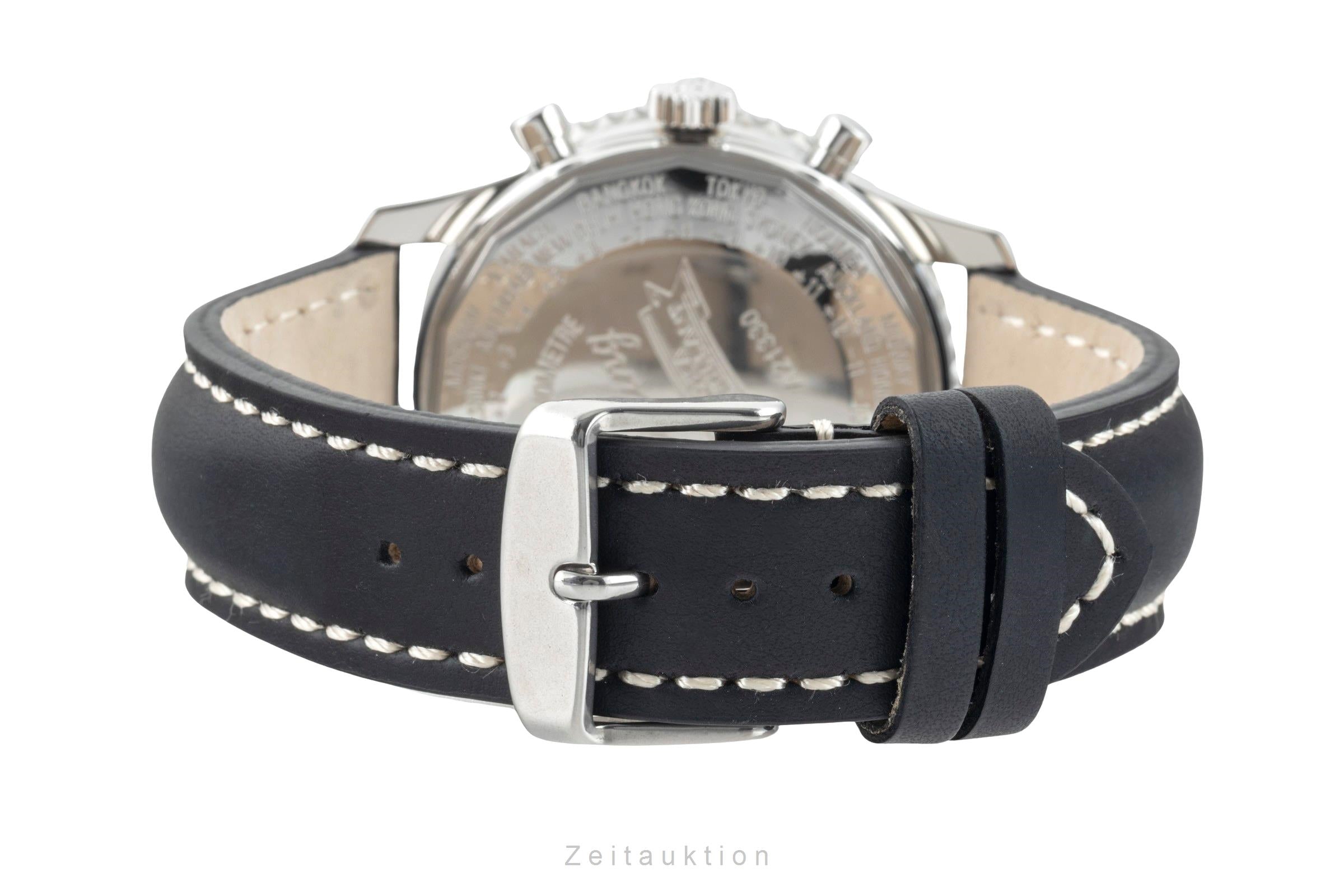 Breitling Montbrillant Datora  cronografo acciaio automatismo orologio da uomo A21330  [2601555]