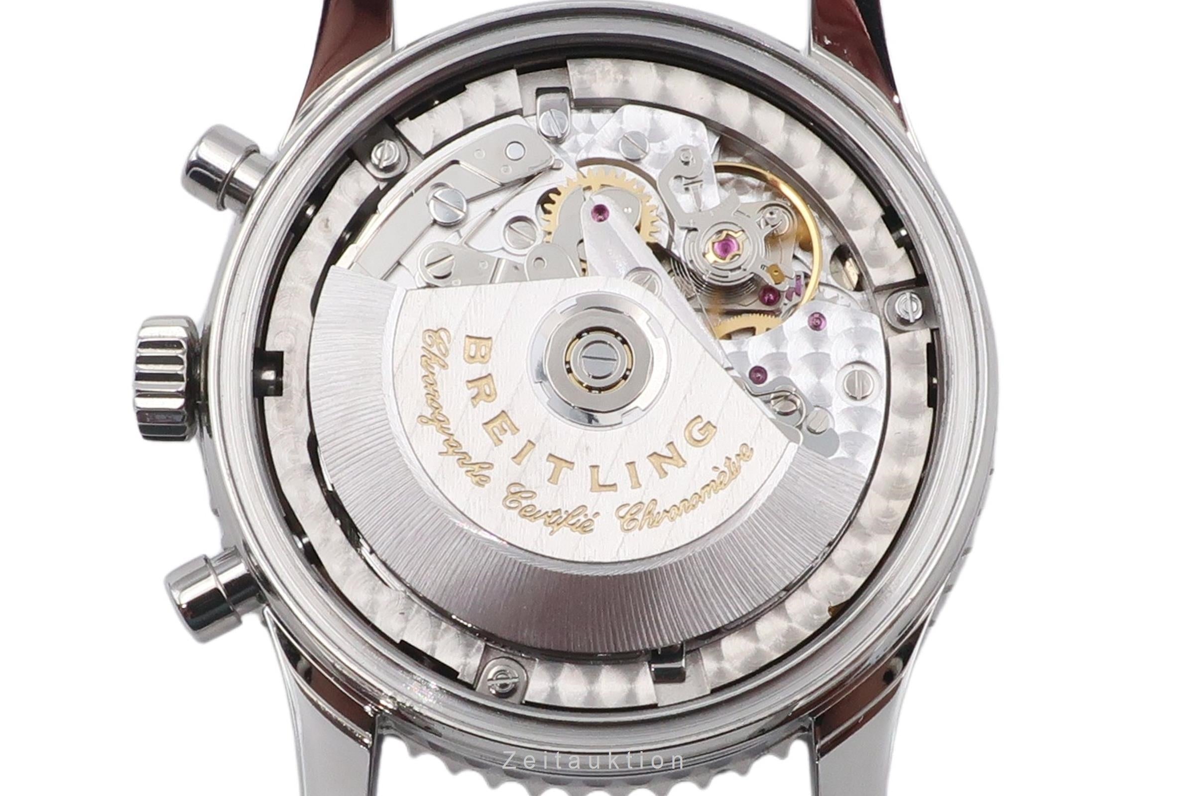 Breitling Montbrillant Datora  cronografo acciaio automatismo orologio da uomo A21330  [2601555]