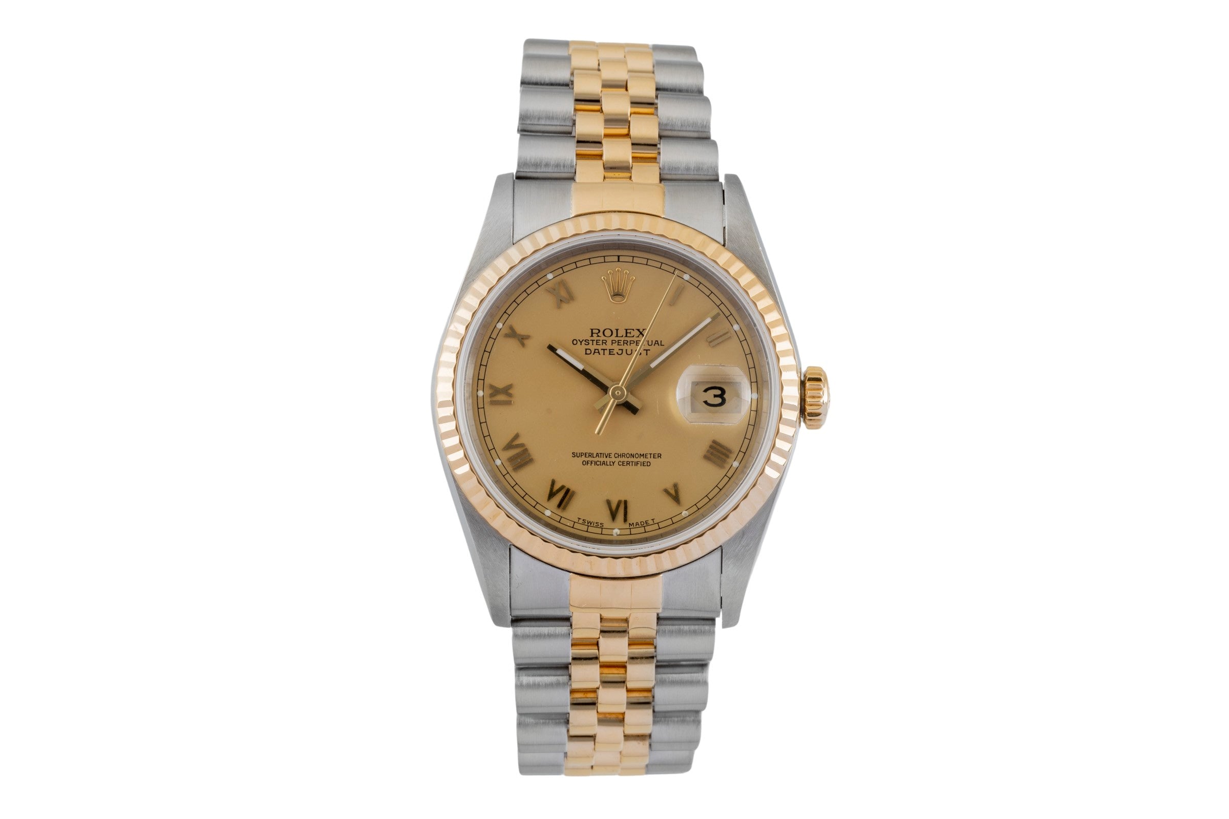 Rolex Datejust steel / gold automatic Kal. 3135 Ref. 16233 | 2601556