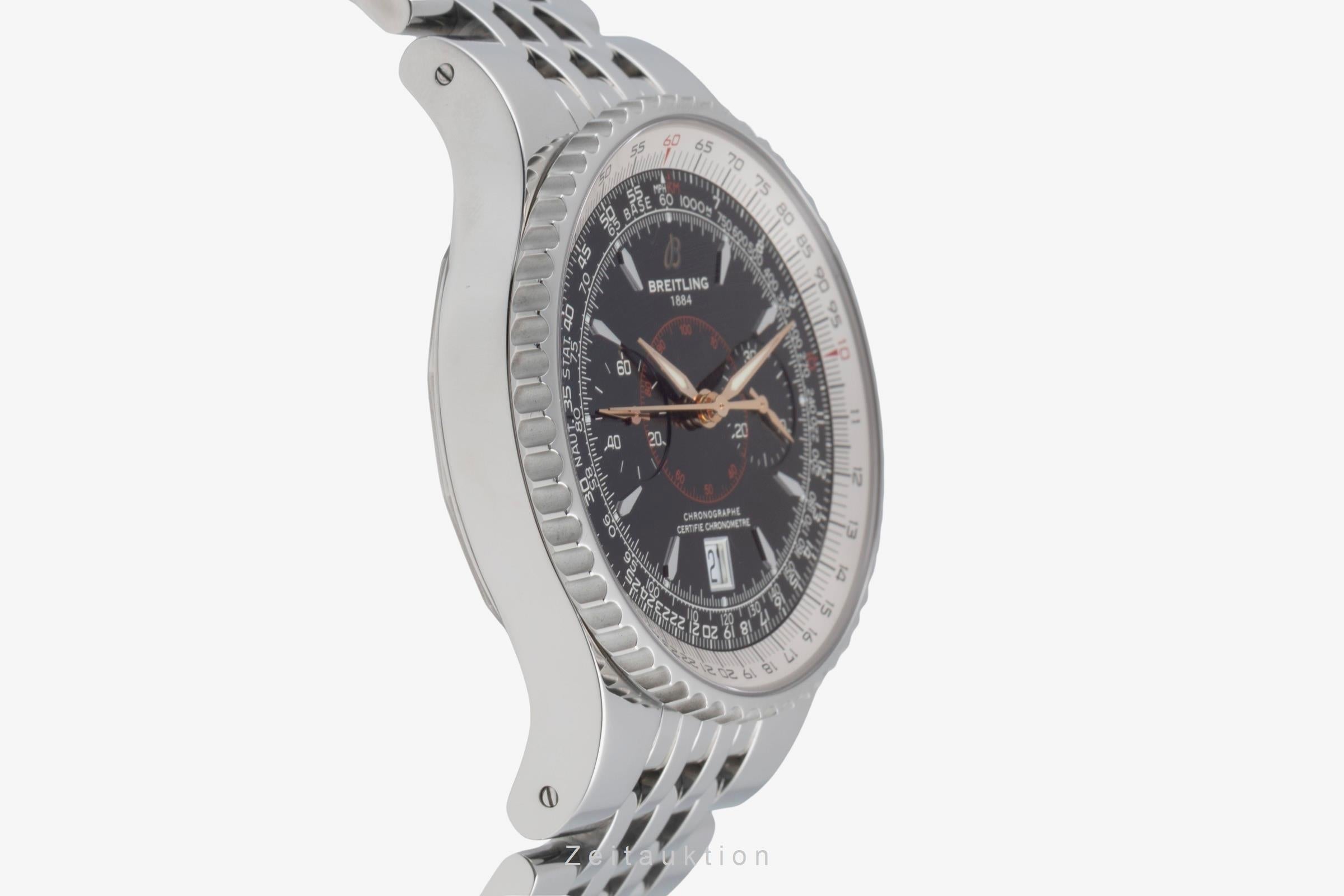 Breitling Montbrillant cronografo acciaio automatismo orologio da uomo A23340  [2601557]