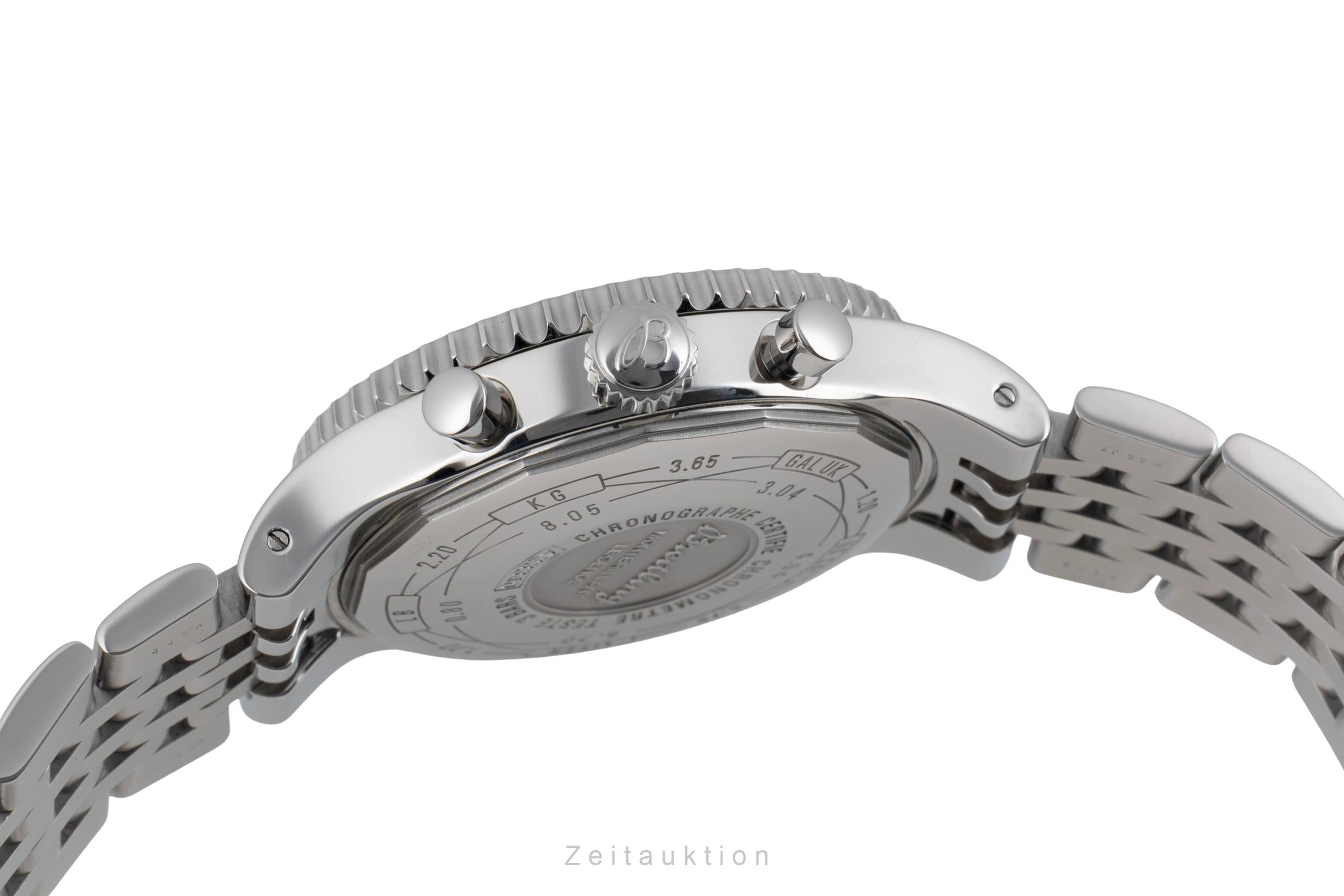 Breitling Montbrillant cronografo acciaio automatismo orologio da uomo A23340  [2601557]