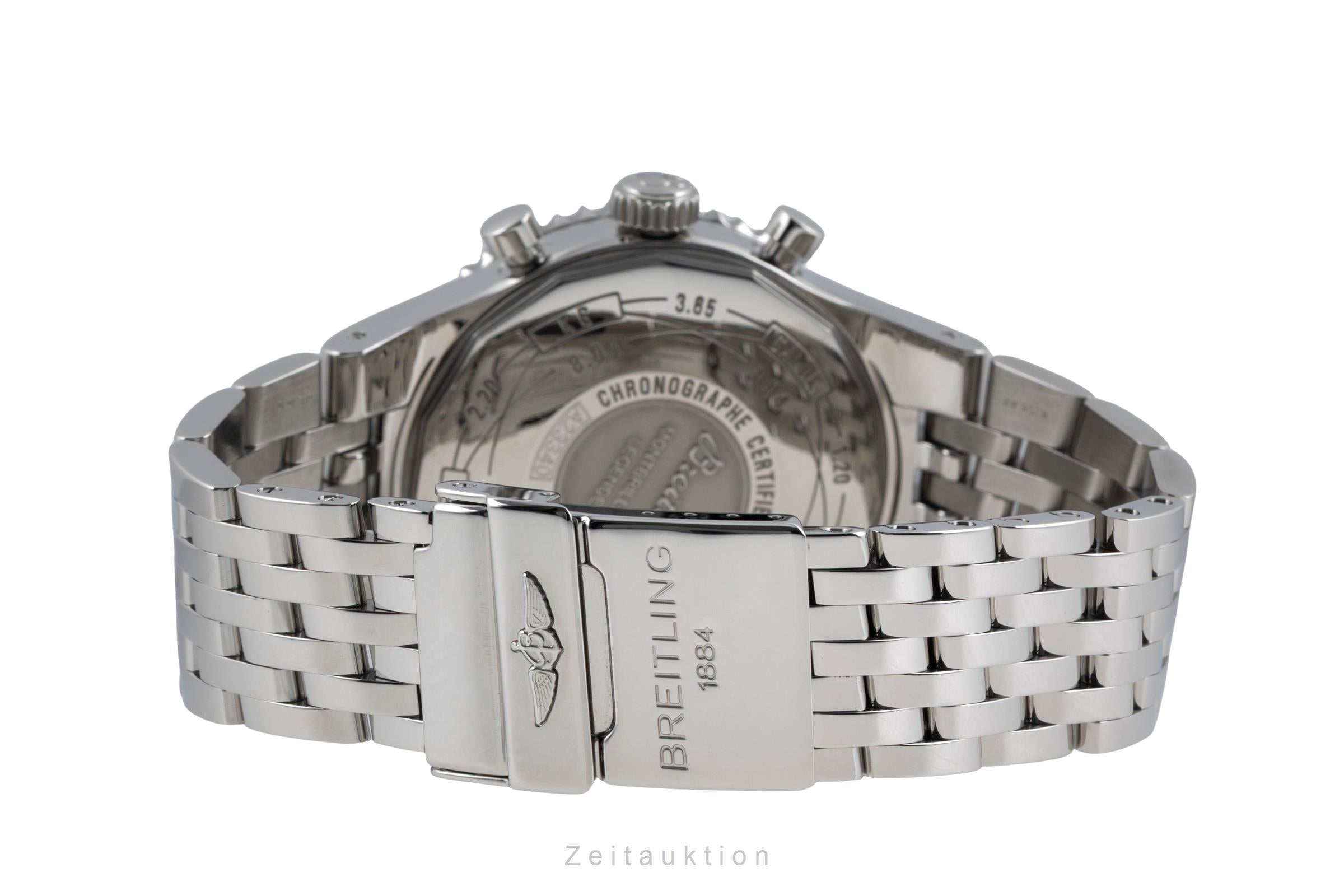 Breitling Montbrillant cronografo acciaio automatismo orologio da uomo A23340  [2601557]