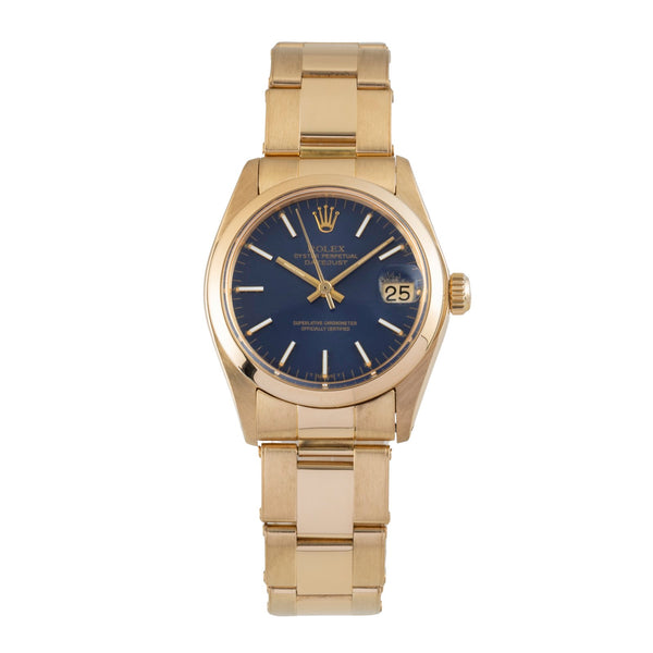 Rolex Datejust 18 ct gold automatic unisex 6824 Vintage  [2601559]