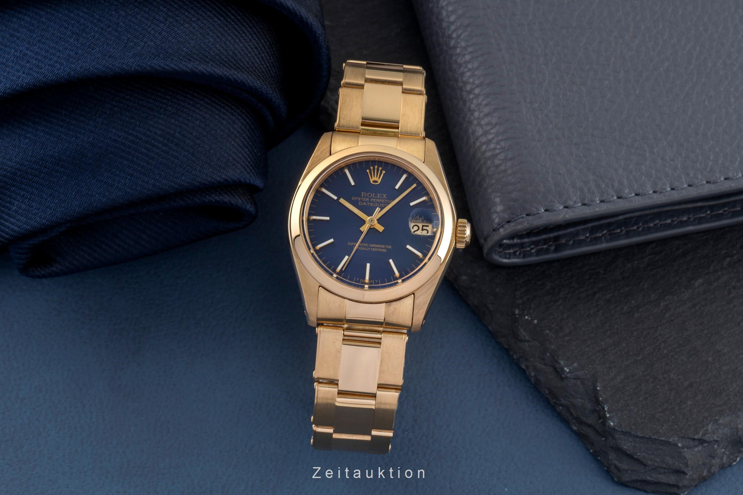 Rolex Datejust 18 ct gold automatic unisex 6824 Vintage  [2601559]