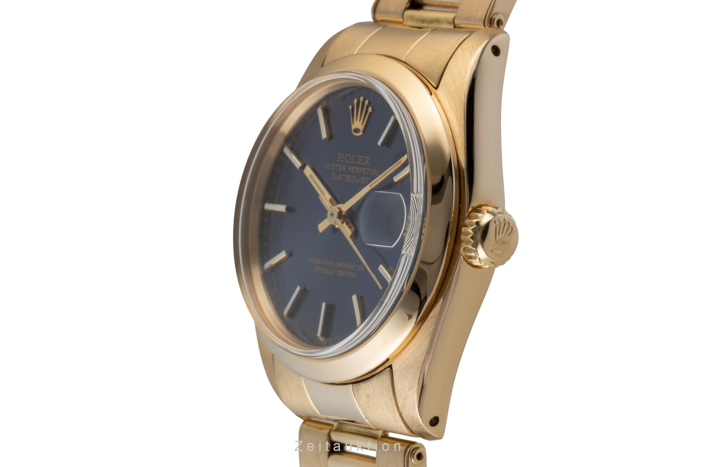Rolex Datejust 18 ct gold automatic unisex 6824 Vintage  [2601559]